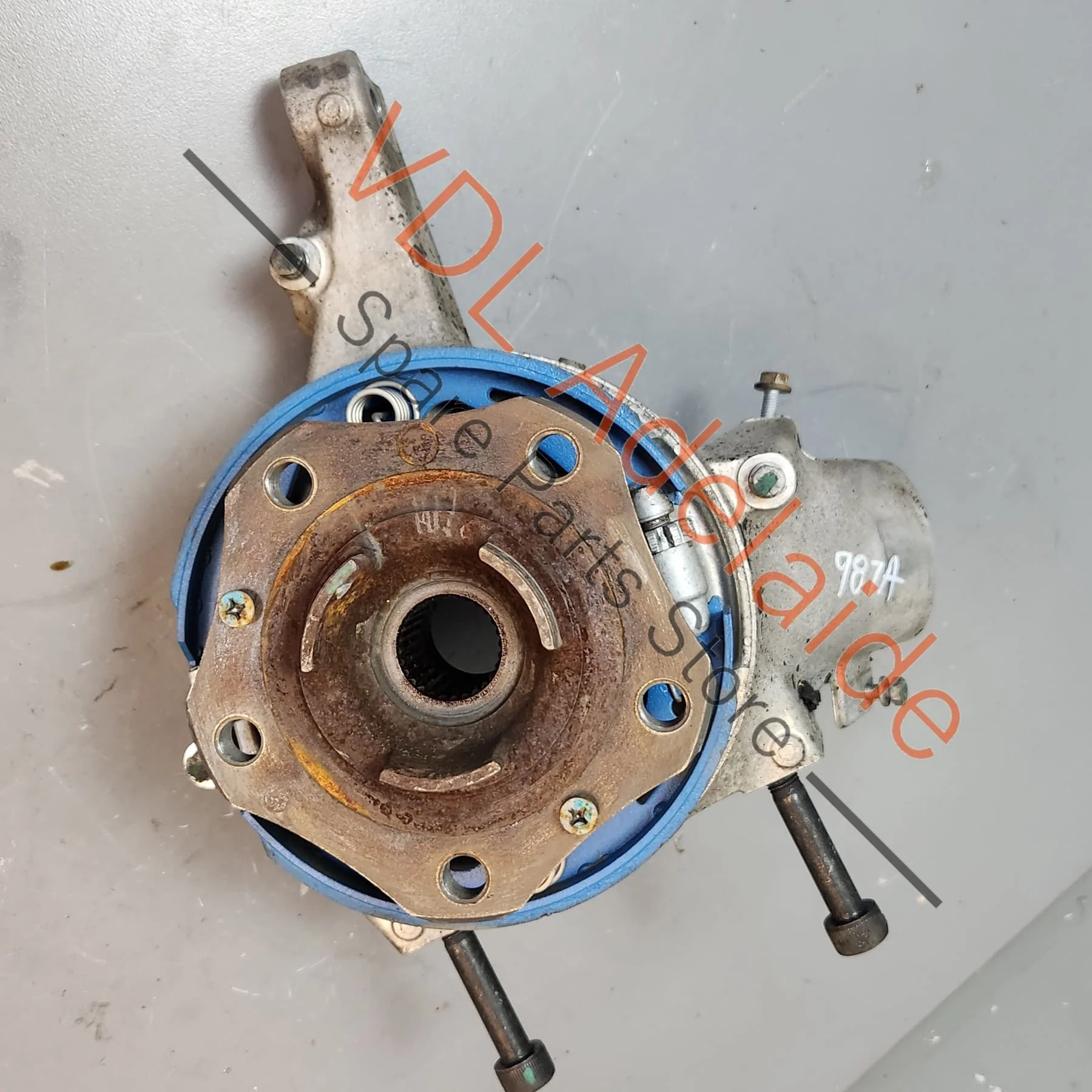 Porsche Boxster Cayman Rear Right Wheel Hub Knuckle w Bearing 98733115806 - Image 7