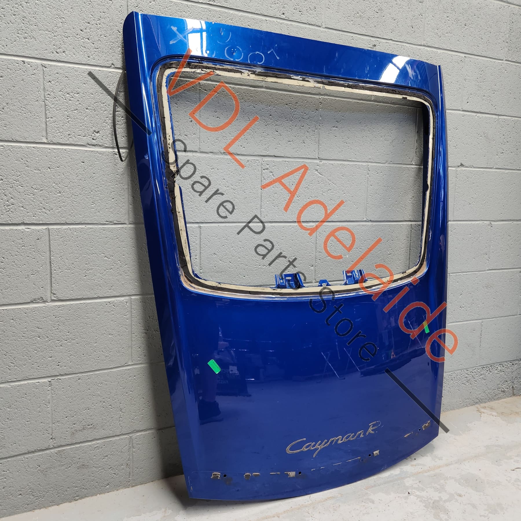 Porsche Cayman 987 Rear Hatch Boot Trunk Aluminium Panel