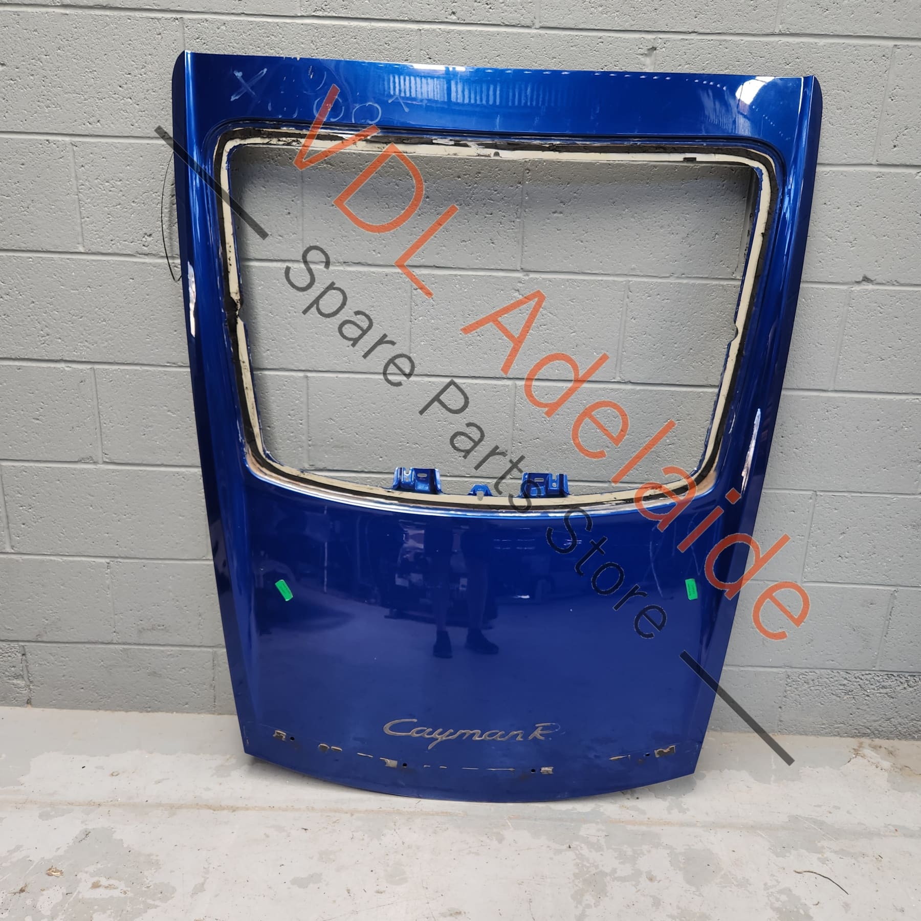 Porsche Cayman 987 Rear Hatch Boot Trunk Aluminium Panel - Image 5