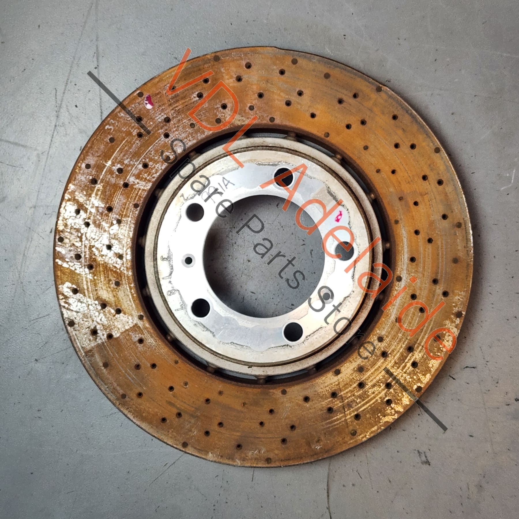 Porsche 991 981 Left Front Disc Brake Rotor 330mm x 34mm 9P1615301