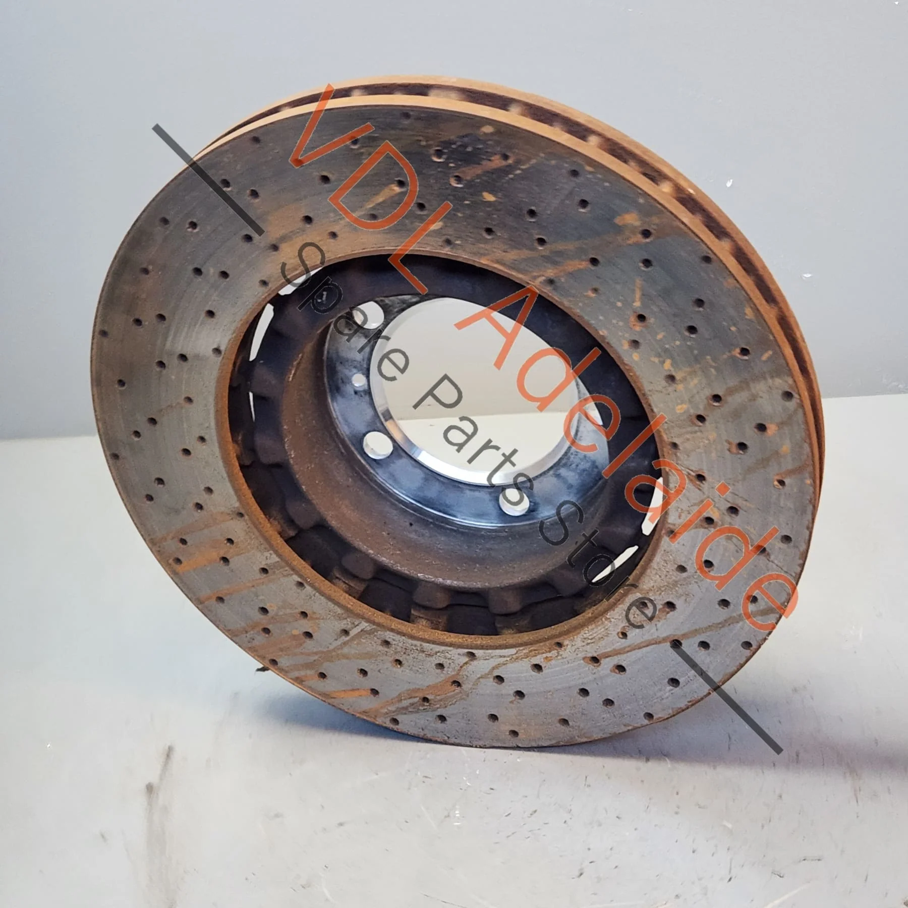 Porsche 991 981 Left Front Disc Brake Rotor 330mm x 34mm 9P1615301 - Image 2
