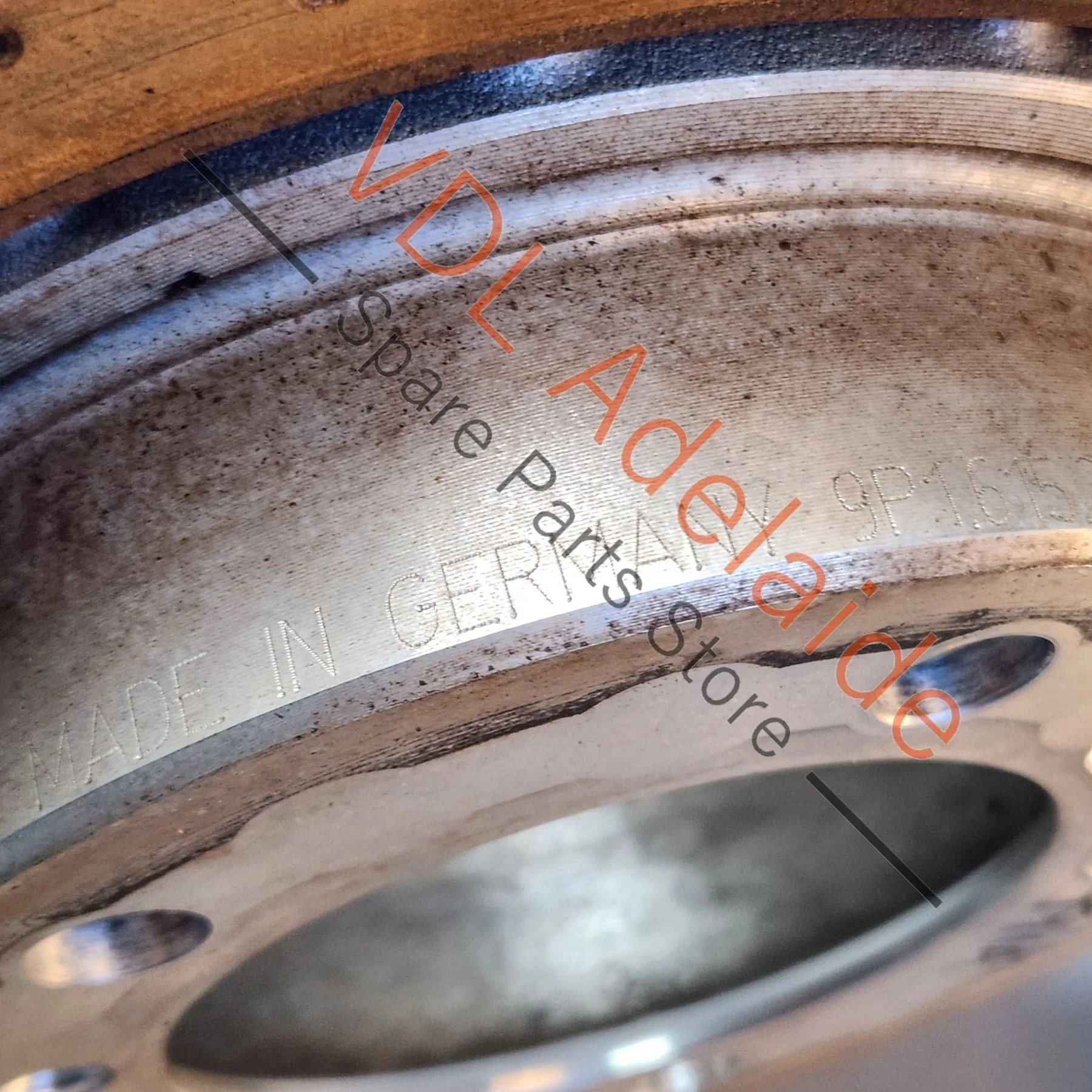 Porsche 991 981 Left Front Disc Brake Rotor 330mm x 34mm 9P1615301 - Image 8