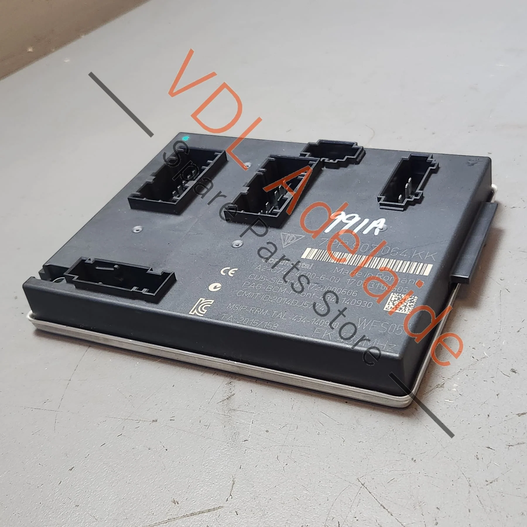 Porsche 911 991.2 Front BCM Body Control Module 7PP907064JJ 7PP907064KK - Image 5
