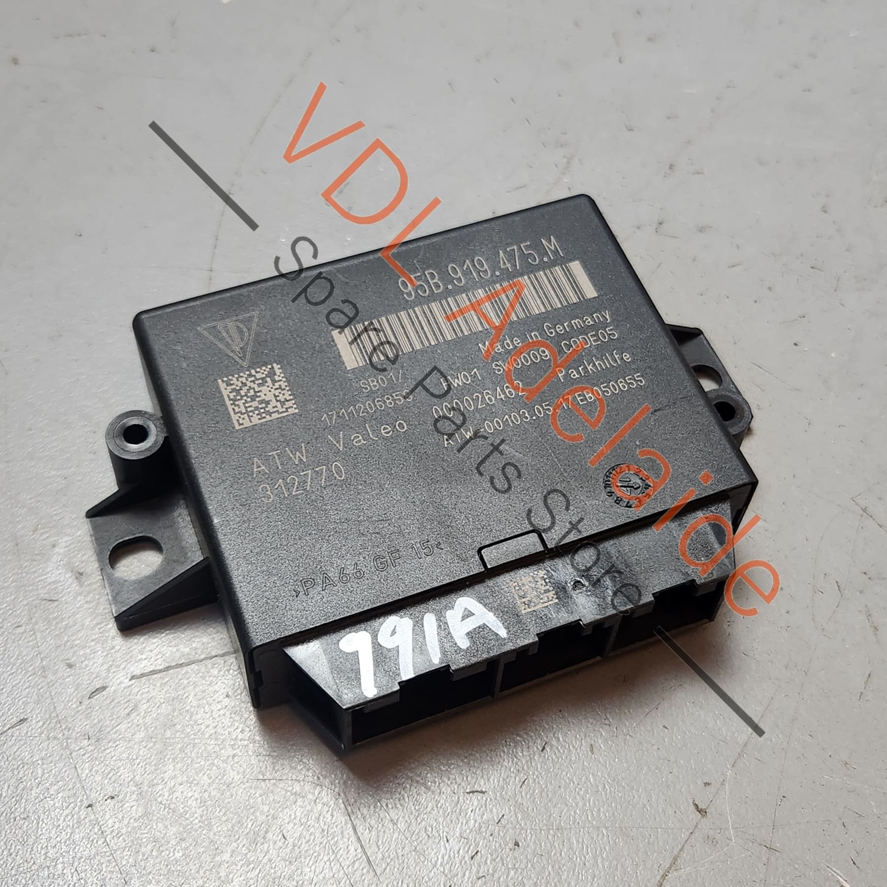 Porsche 911 991.2 Parking Assist Control Module 95B919475H 95B919475M