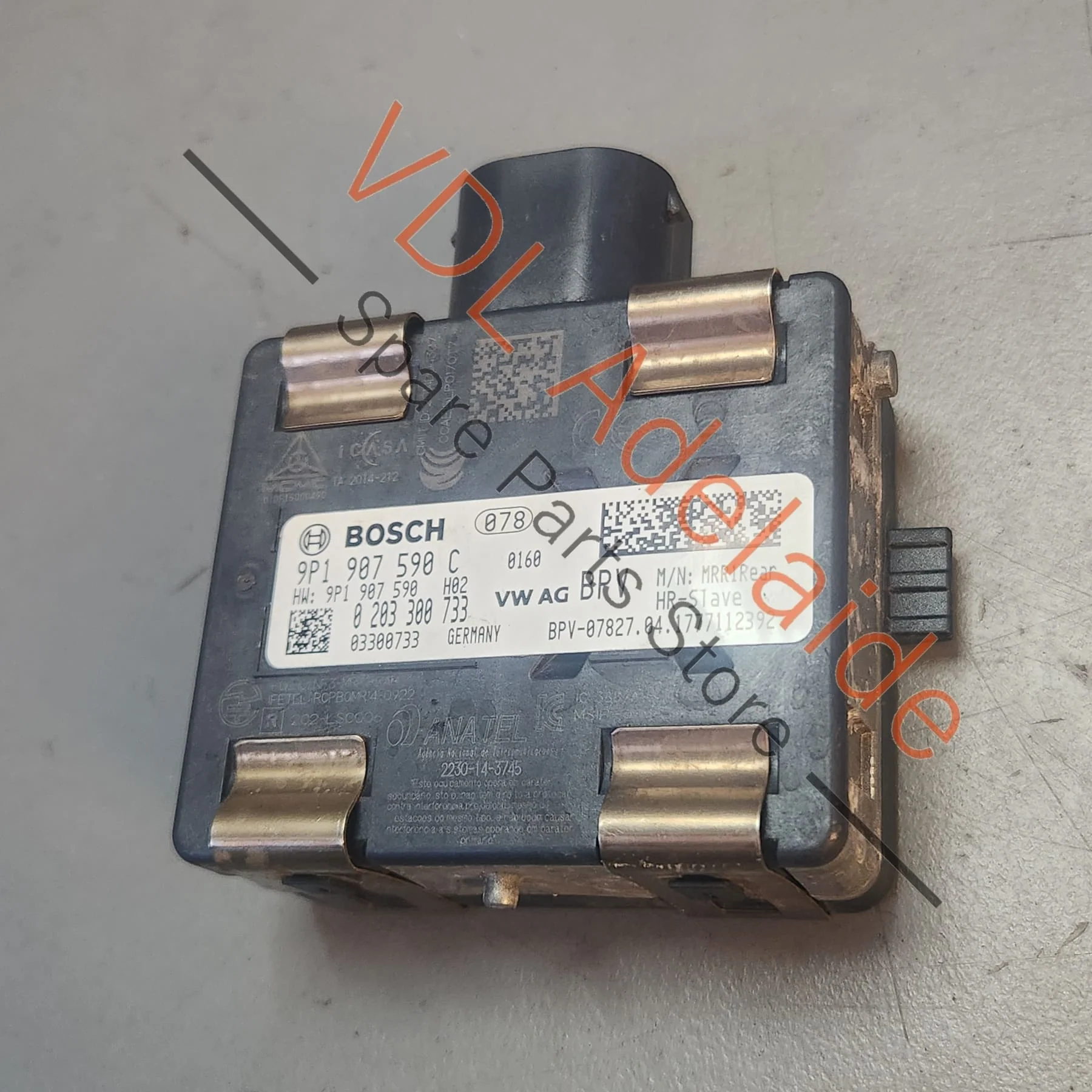 Porsche 911 991.2 Rear Left Lane Change Assist Sensor Radar Module Slave 9P1907590E