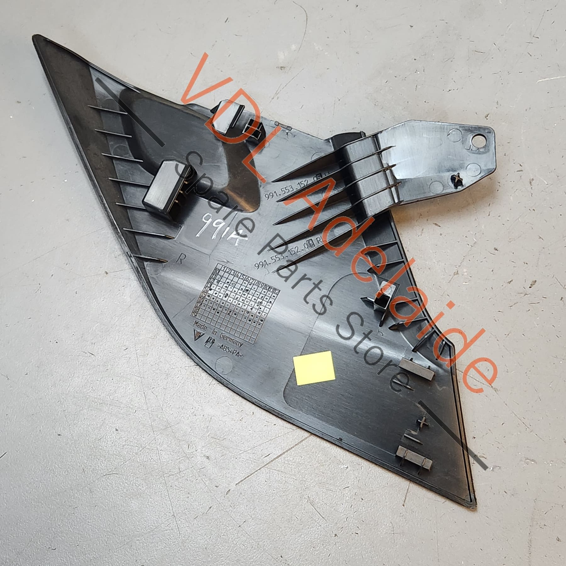 Porsche 911 Centre Console Footwell Trim Cover RHS Black 99155315204 1E0 - Image 3