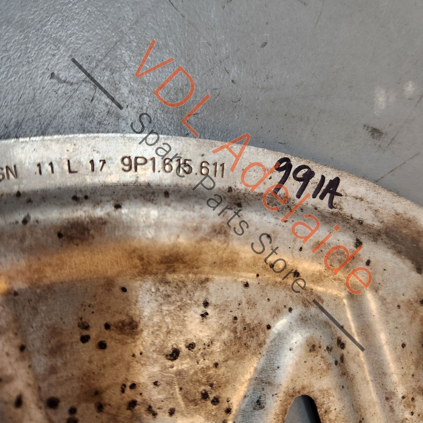 Porsche 911 LHS Left Rear Brake Dust Sheld Cover 9P1615611 - Image 6