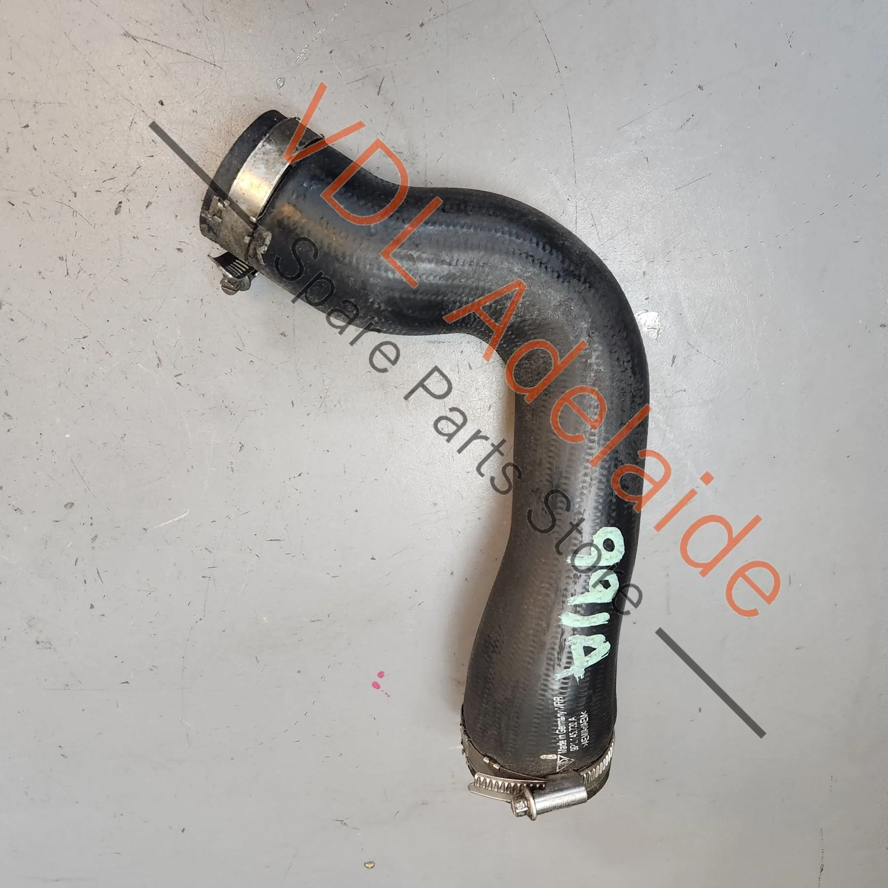 Porsche 911 Right RHS Intercooler Pressure Pipe Hose 9P1145720A