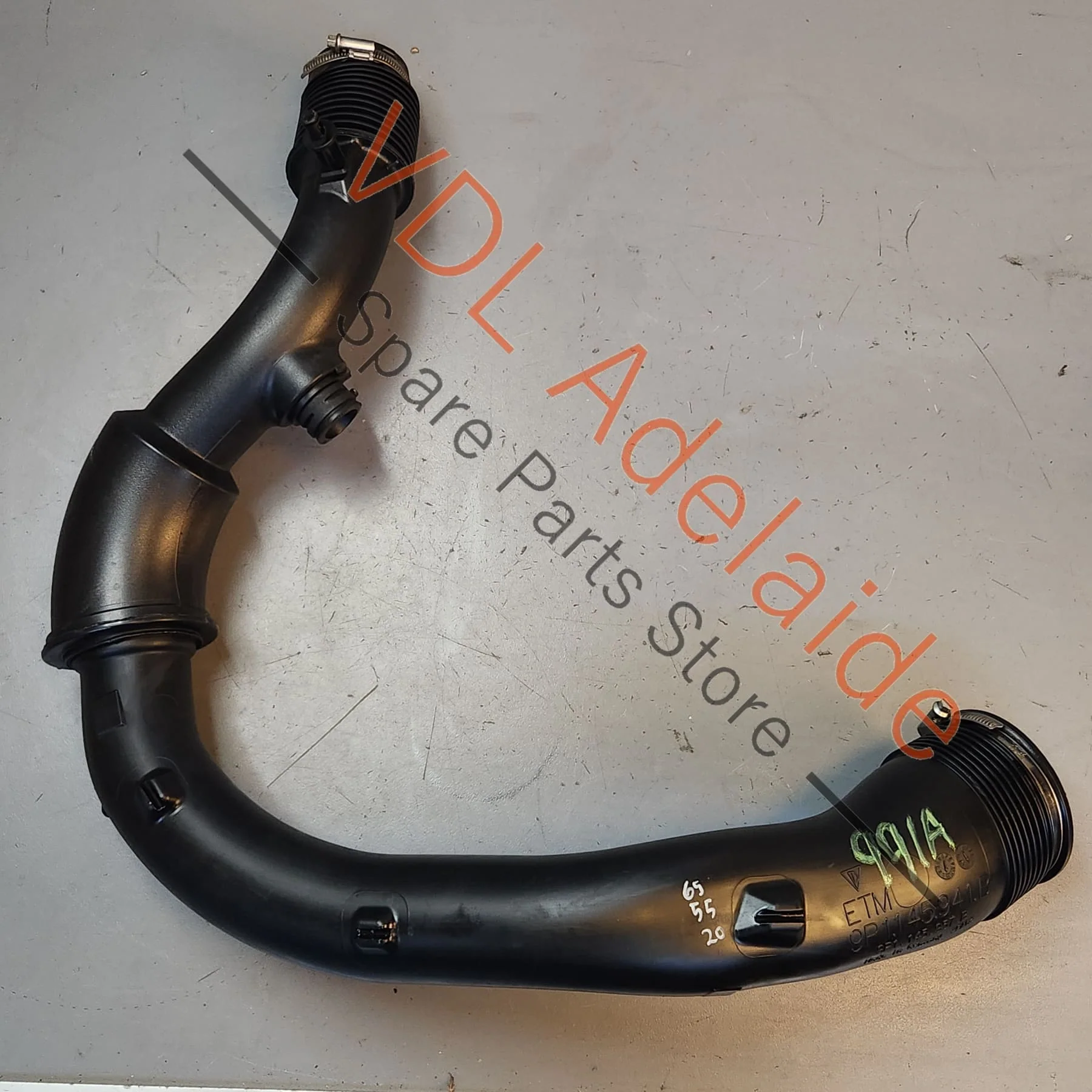Porsche 911 Intercooler Pressure Pipe Left Side LHS 9P1145941B