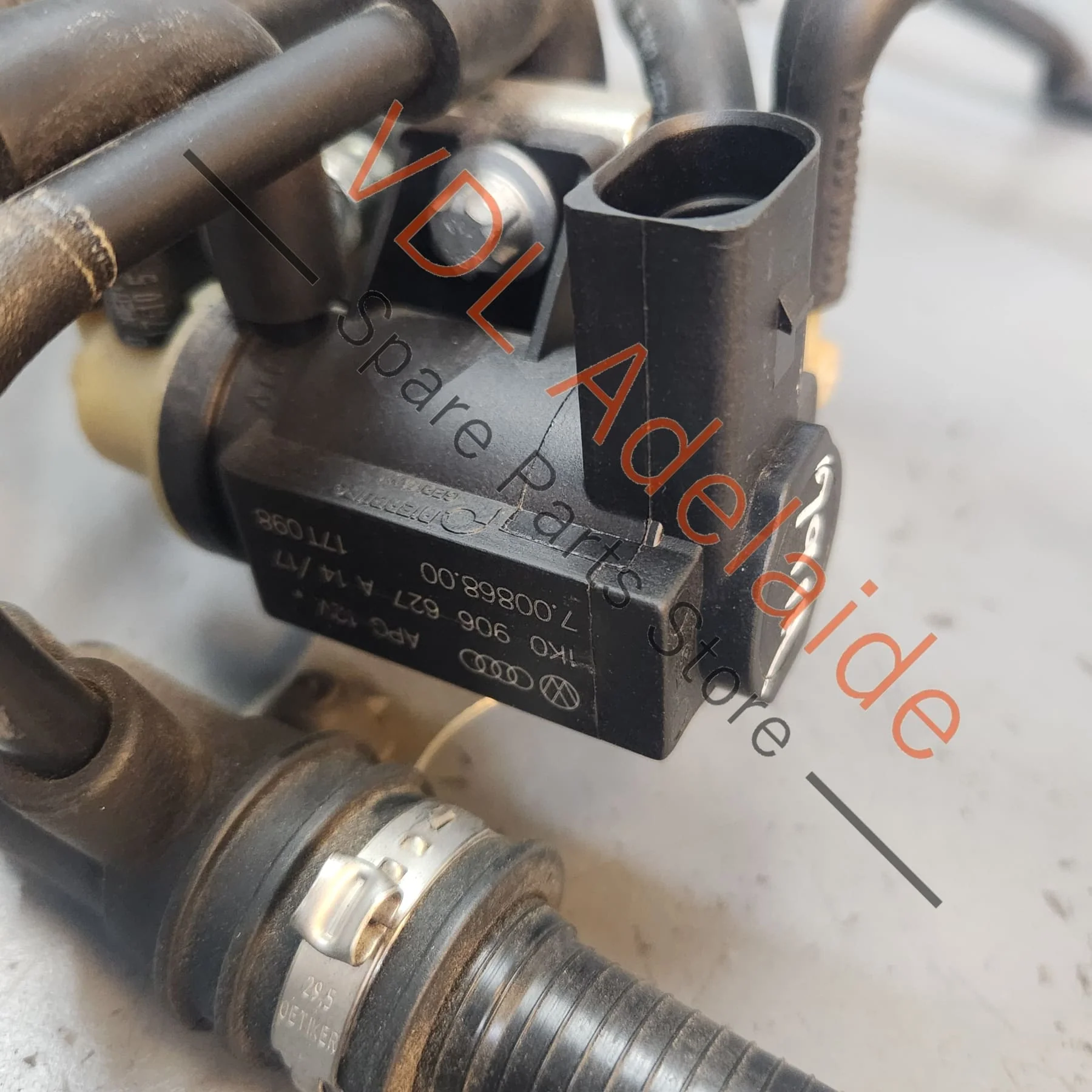 Porsche 911 Vacuum Pressure Converter with Hoses 9A790662700 PAB906627A 1K0906627A - Image 5