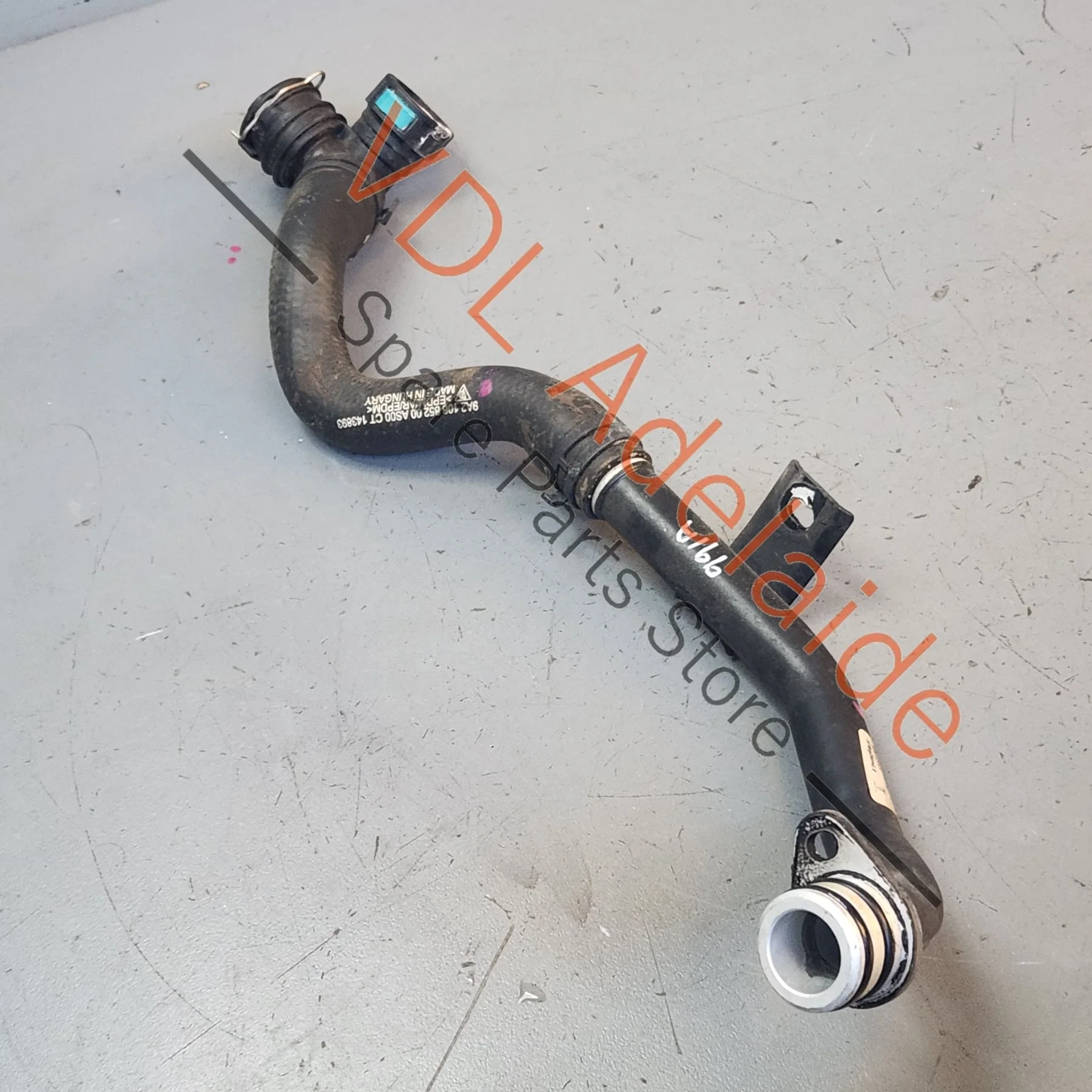Porsche 911 Coolant Filler Hose Pipe 9A210685100 9A210685101