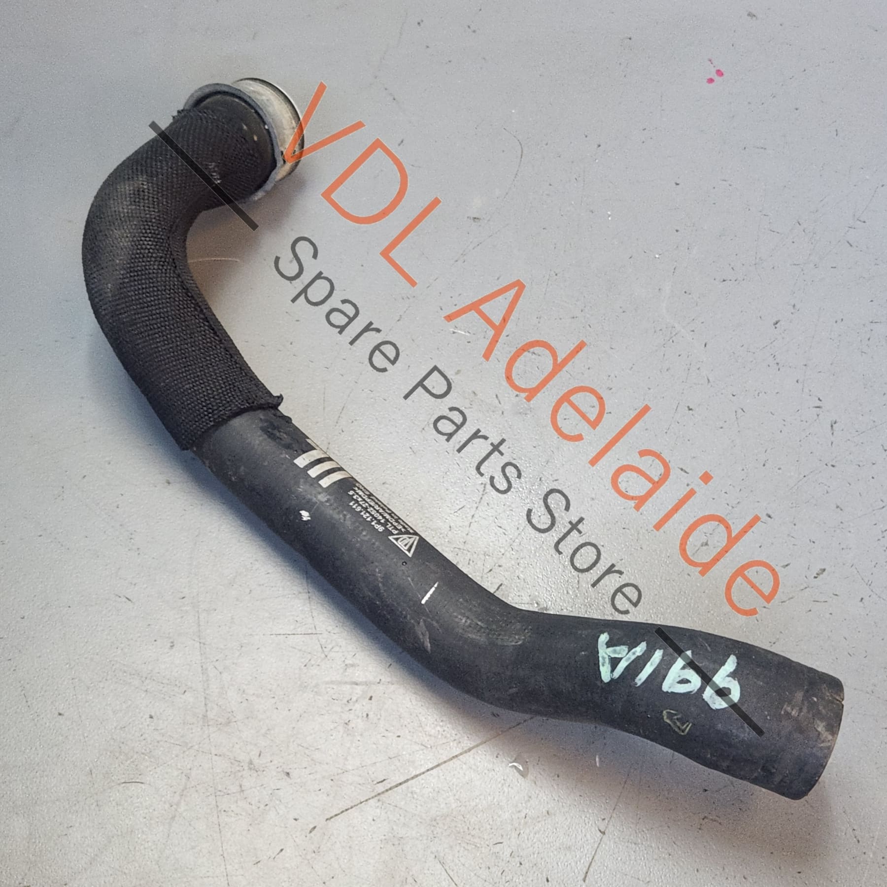 Porsche 911 Front Left Radiator Feed Short Hose Pipe 9P1121611