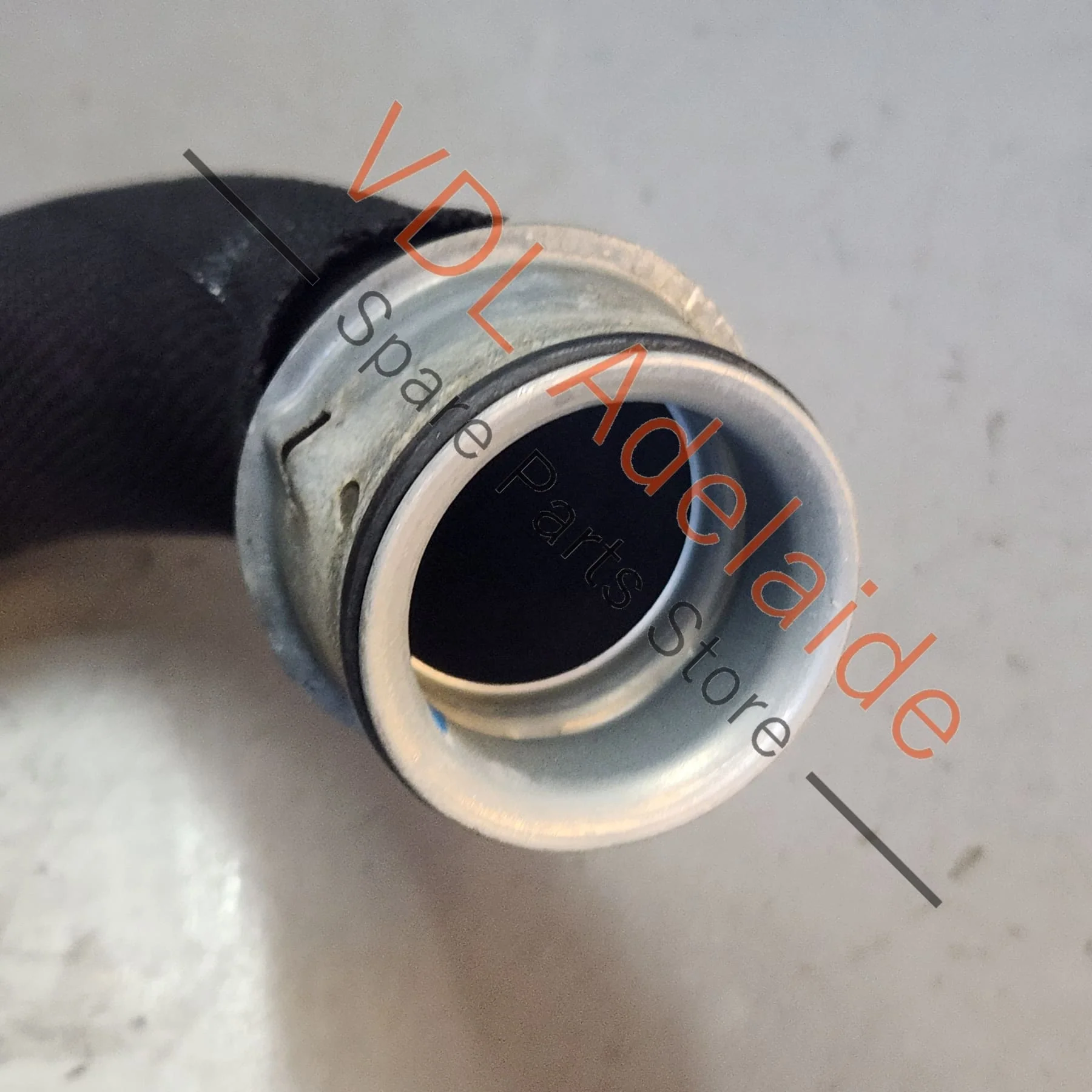 Porsche 911 Front Left Radiator Feed Short Hose Pipe 9P1121611 - Image 6