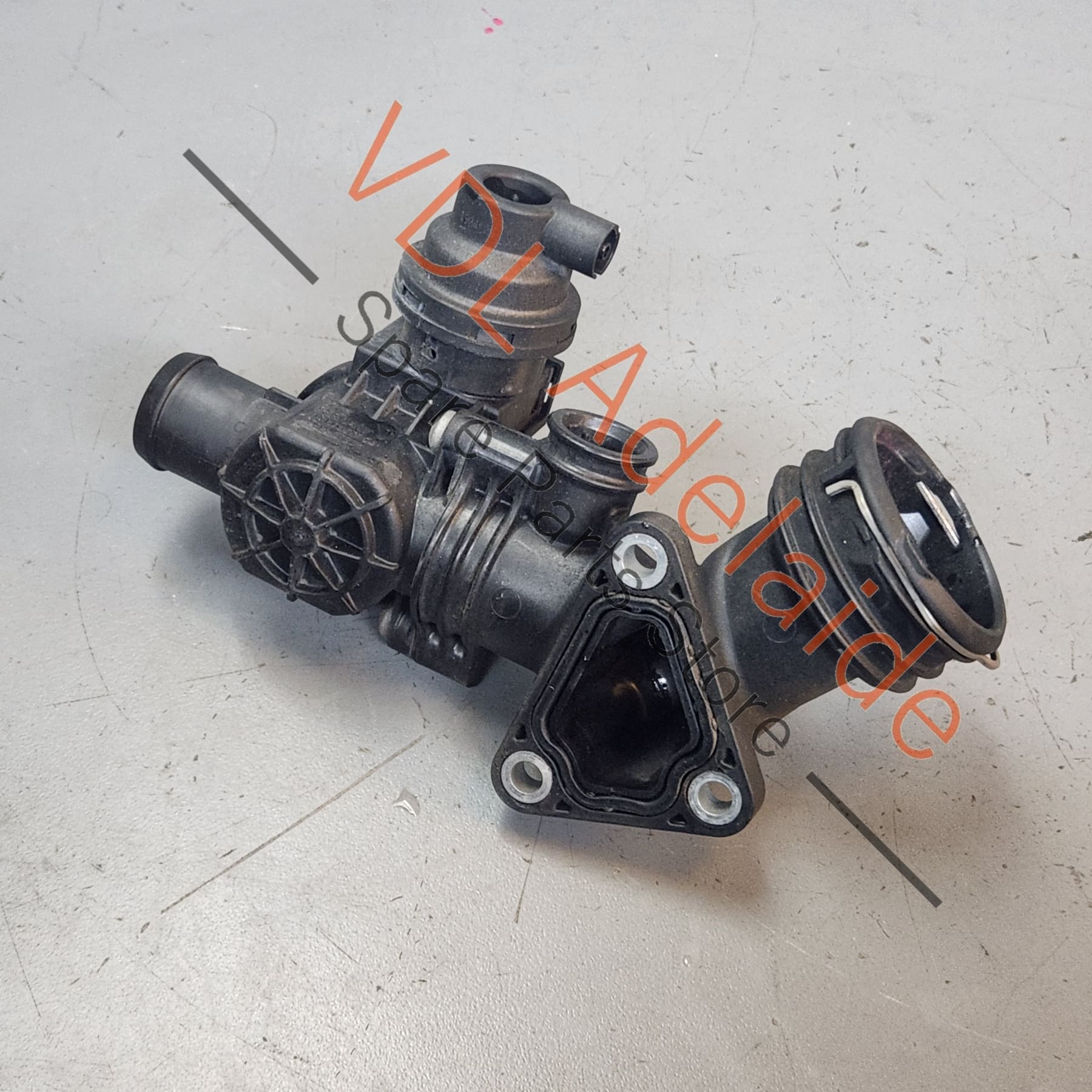Porsche 911 Coolant Valve & Connection Piece 9A110613400 0PB121959