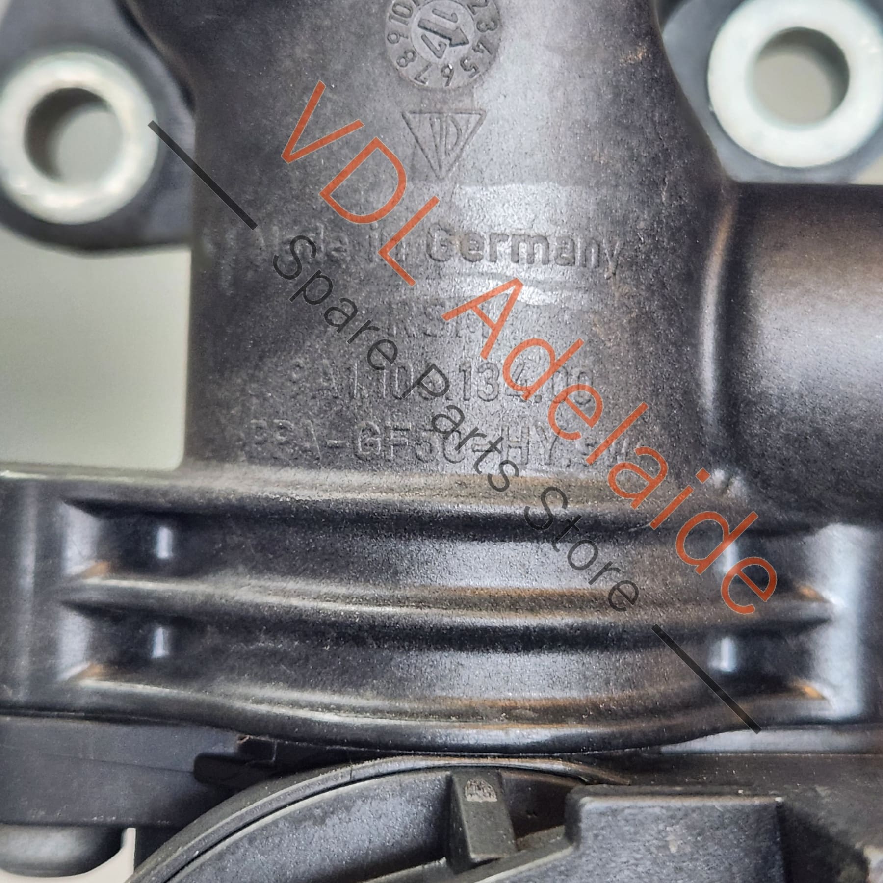Porsche 911 Coolant Valve & Connection Piece 9A110613400 0PB121959 - Image 8