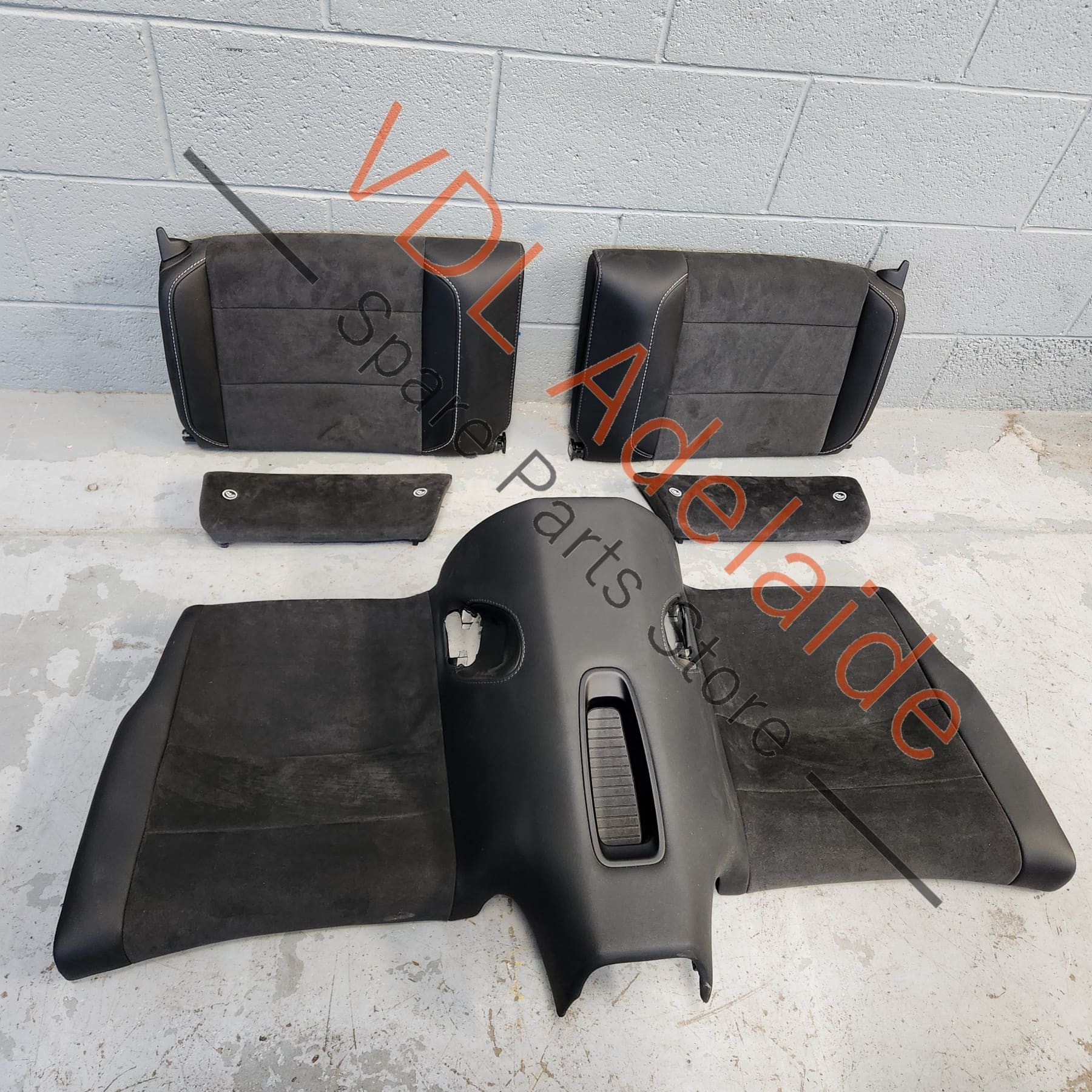 Porsche 911 991.2 GTS Alcantara Interior Sport Seat Set Front & Rear - Image 12
