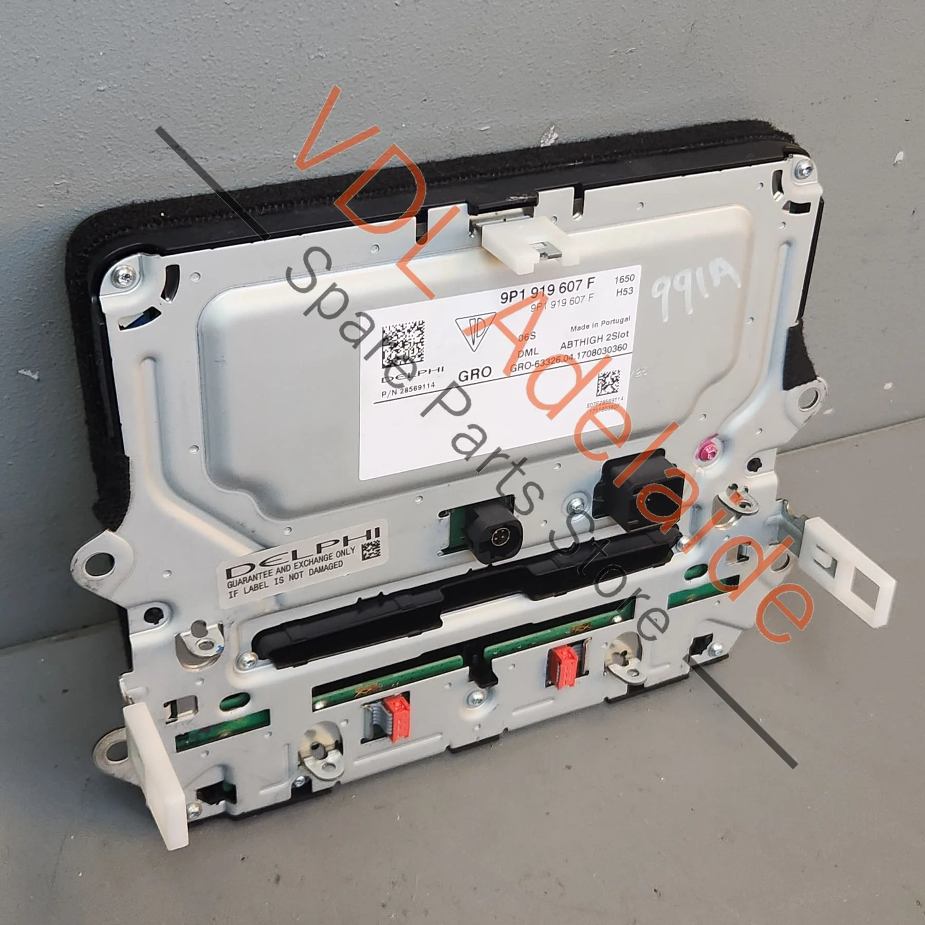 Porsche 911 991.2 Radio Display Screen 9P1919607B DML 9P1919607F DML - Image 12