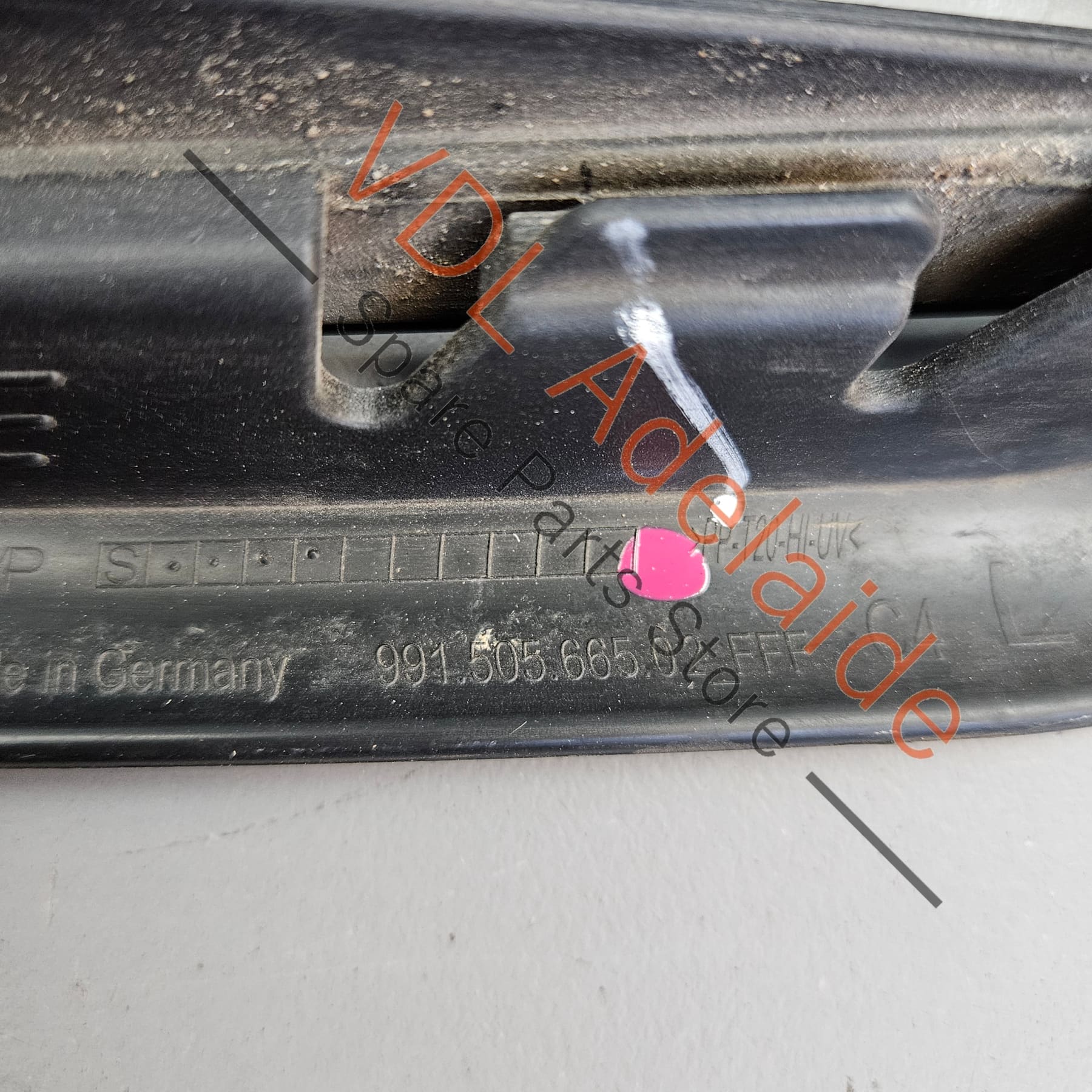 Porsche 911 991.2 GTS Rear Bumper Air Outlet Duct Trim Left 99150566502 OK1 - Image 3