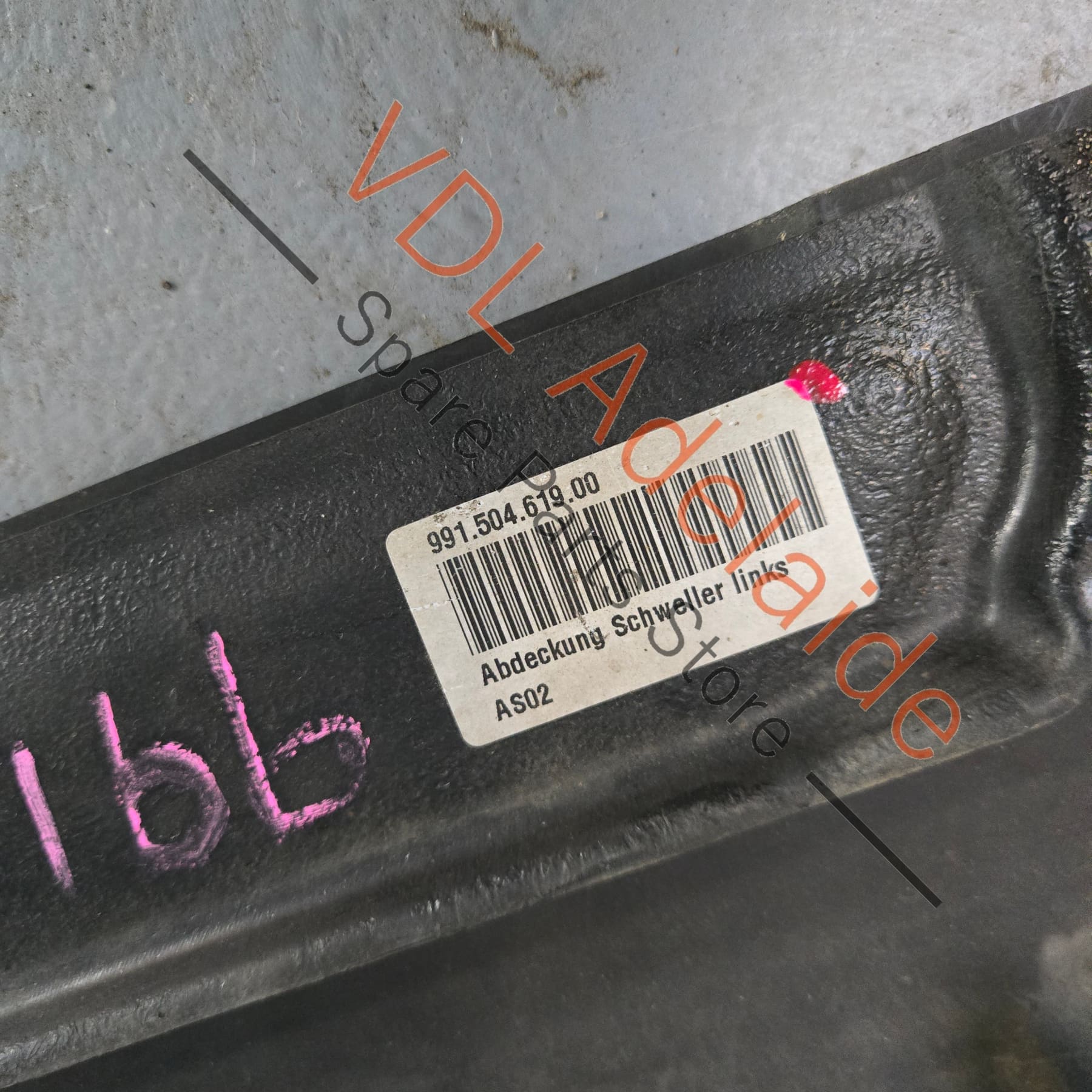 Porsche 911 991 991.2 Left side GTS GT3 Sideskirt 99150459503 - Image 9