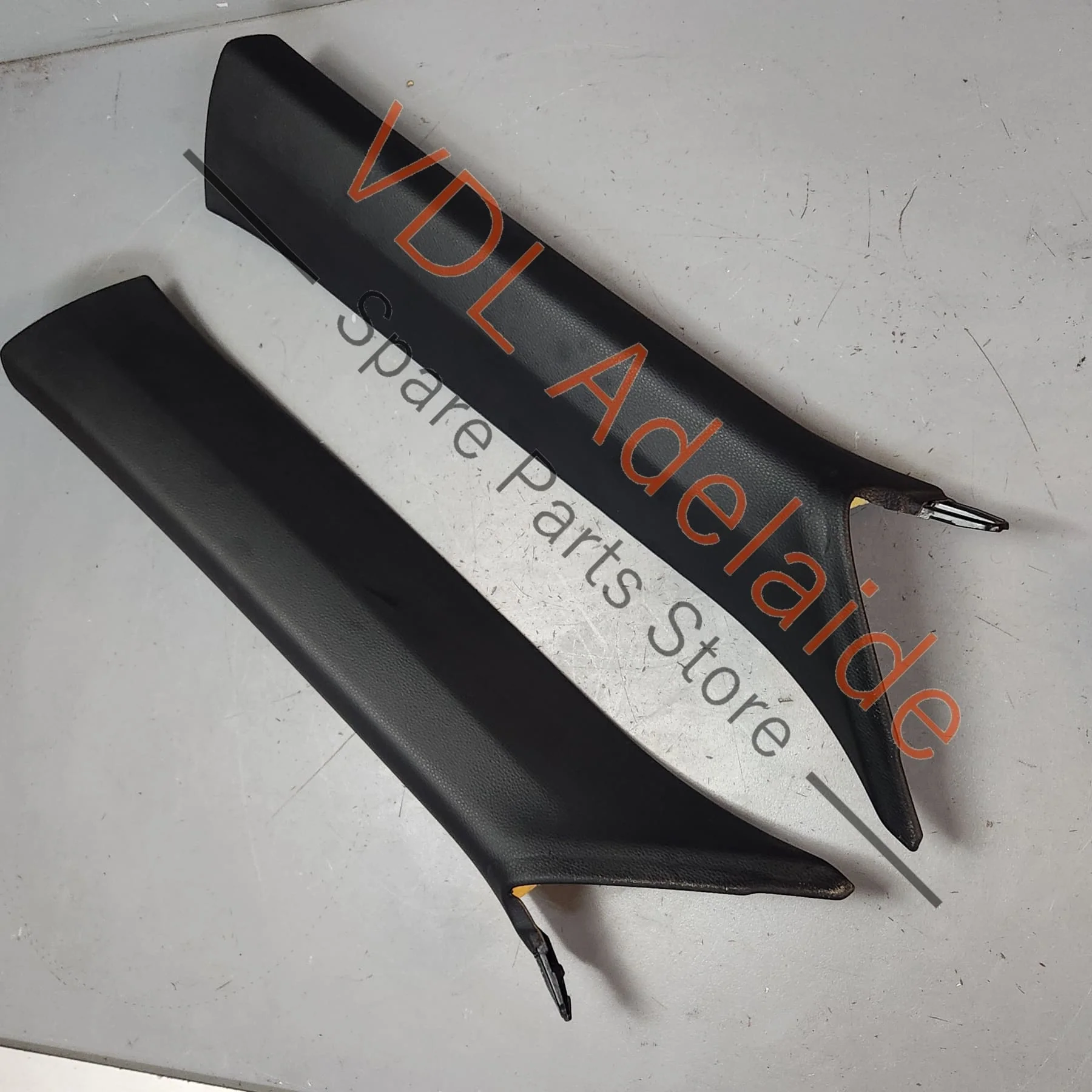 Porsche Carrera 911 991 A Pillar Interior Trim Set Left & Right Leather 99155518109 99155518209 DK4