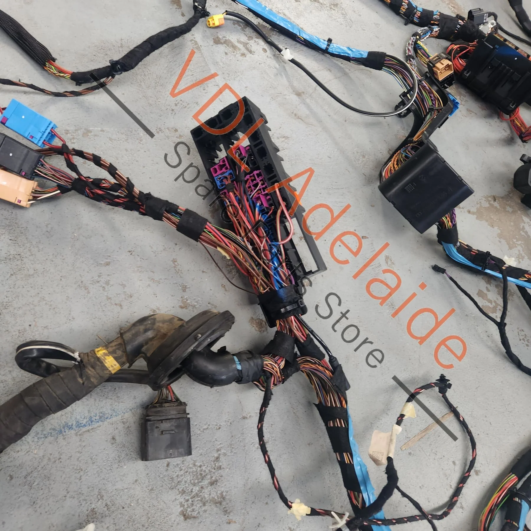 Porsche 911 991.1 Carrera Main Vehicle Body Interior Electrical Harness Wiring Cable 99161290100 - Image 8