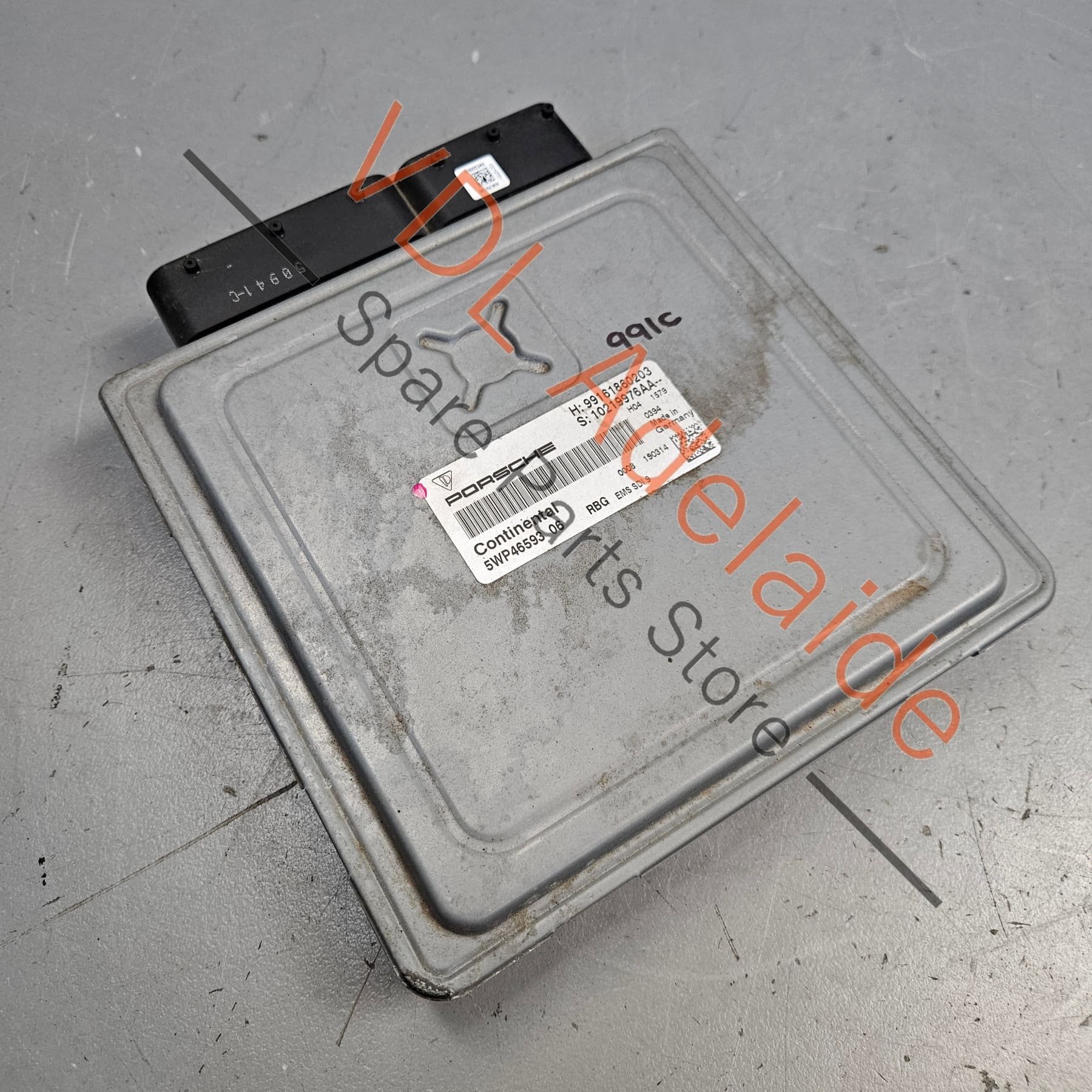 Porsche 911 991.1 3.8L DME Engine ECU Controller 99161860203 5WP4659306