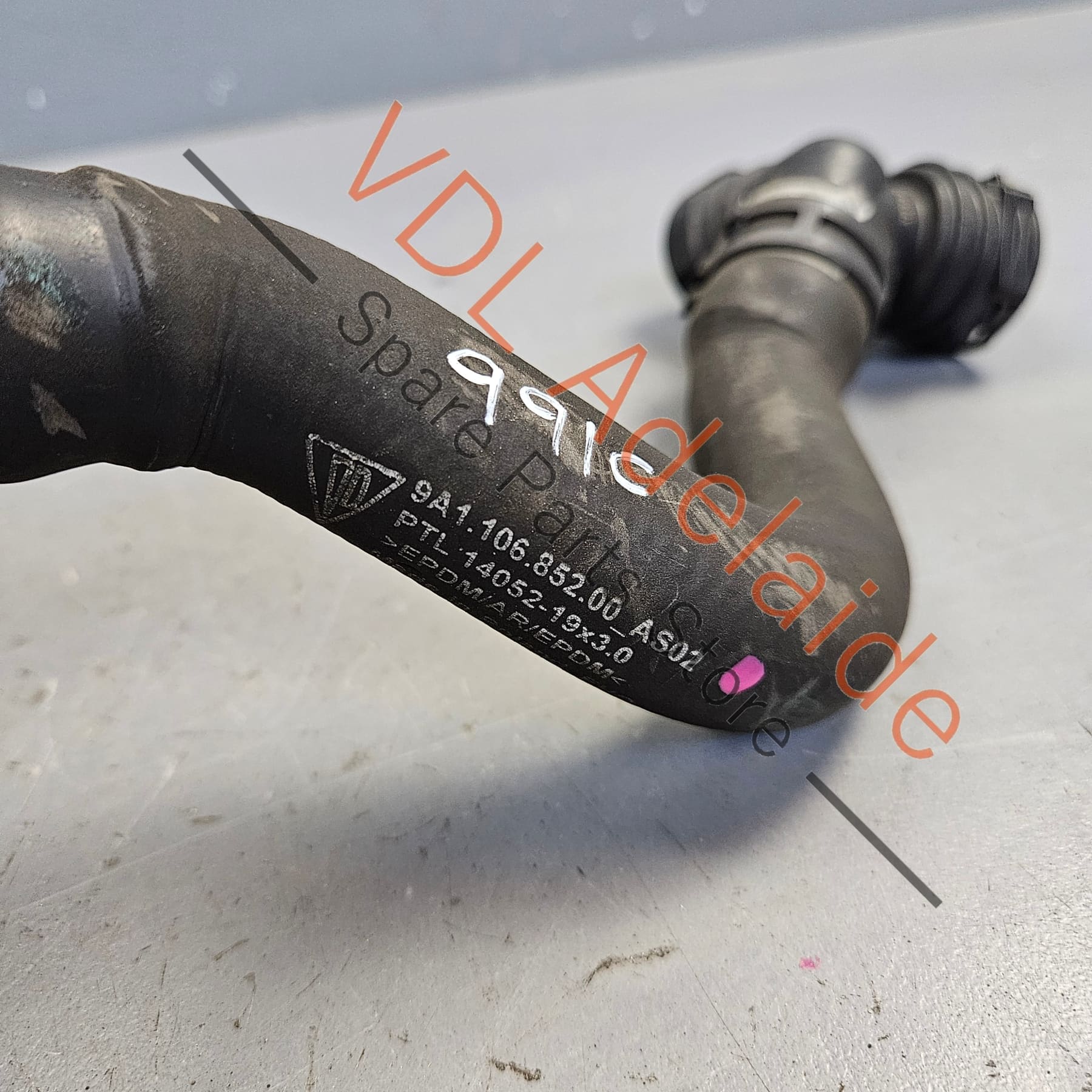 Porsche 911 Coolant Reservoir Hose Pipe 9A110685200 9A110685102 - Image 3