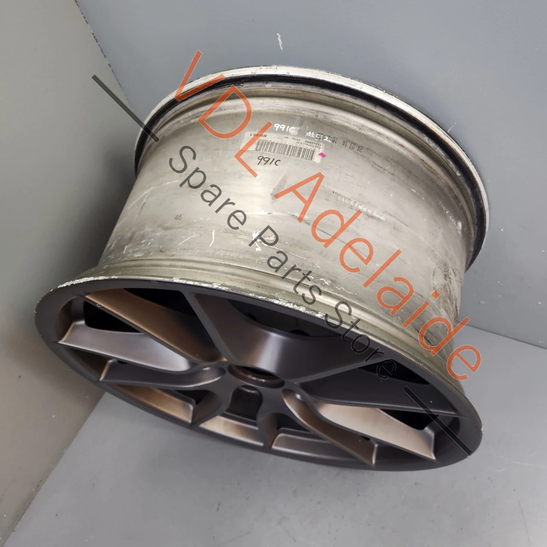 Porsche 911 991.1 20 x 11 in Rear Alloy Wheel BBS 99136216604 #02 - Image 3