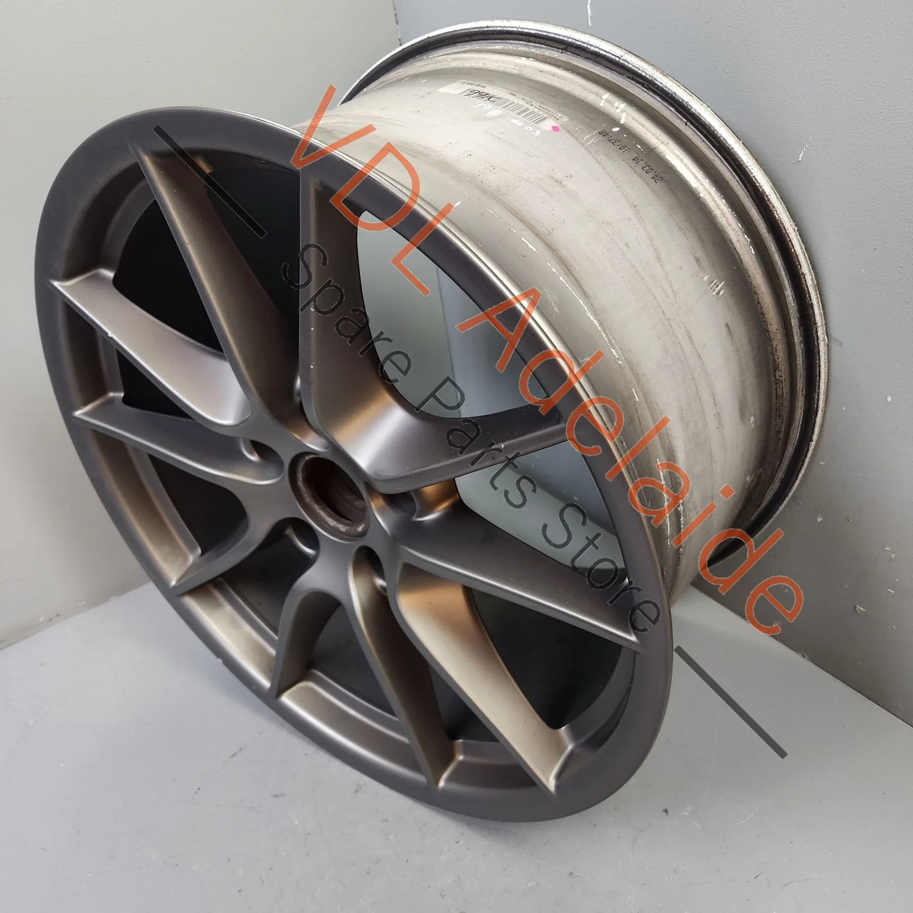 Porsche 911 991.1 20 x 11 in Rear Alloy Wheel BBS 99136216604 #03 - Image 2