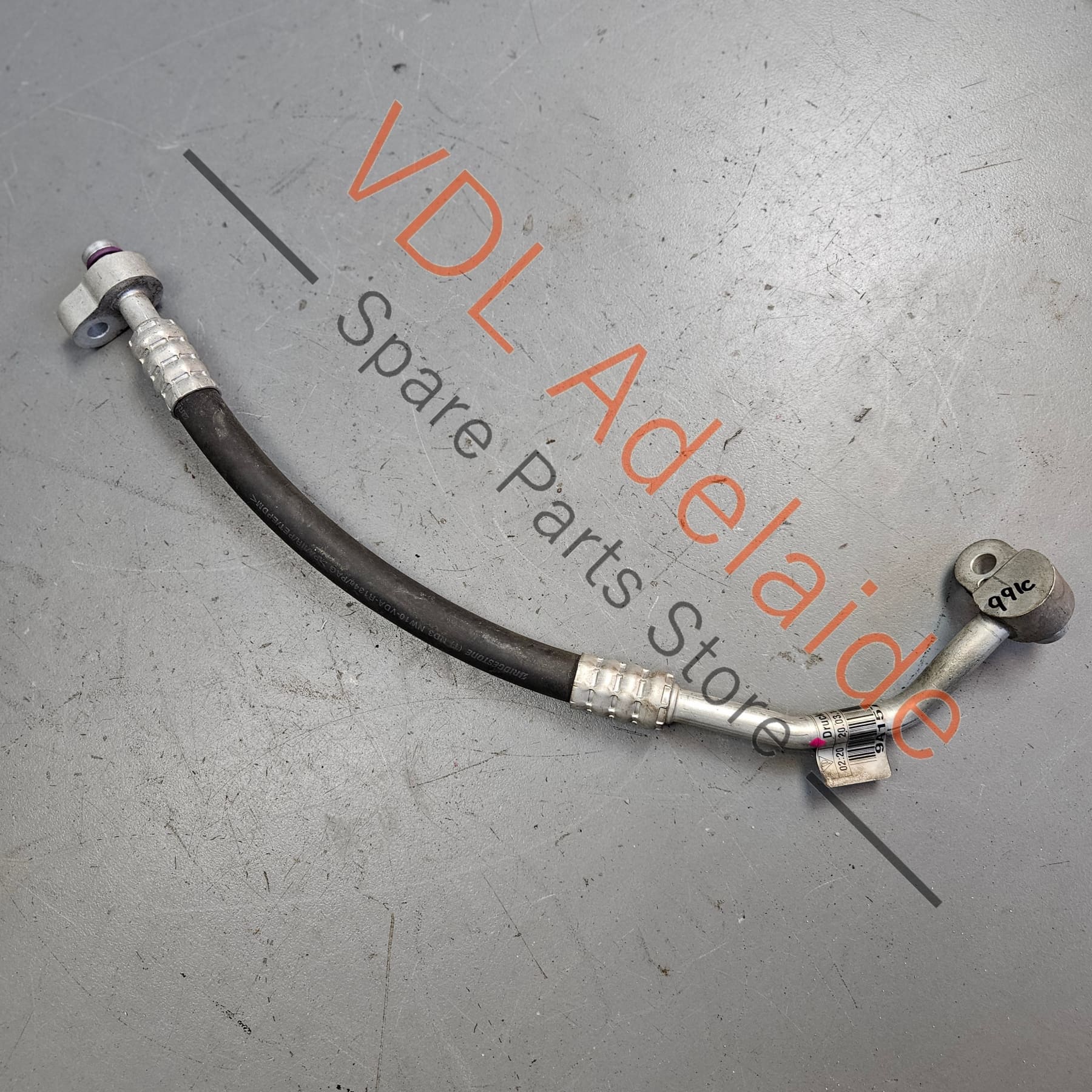 Porsche 911 AC Air Conditioning Refrigerant Compressor Hose 9A157309705