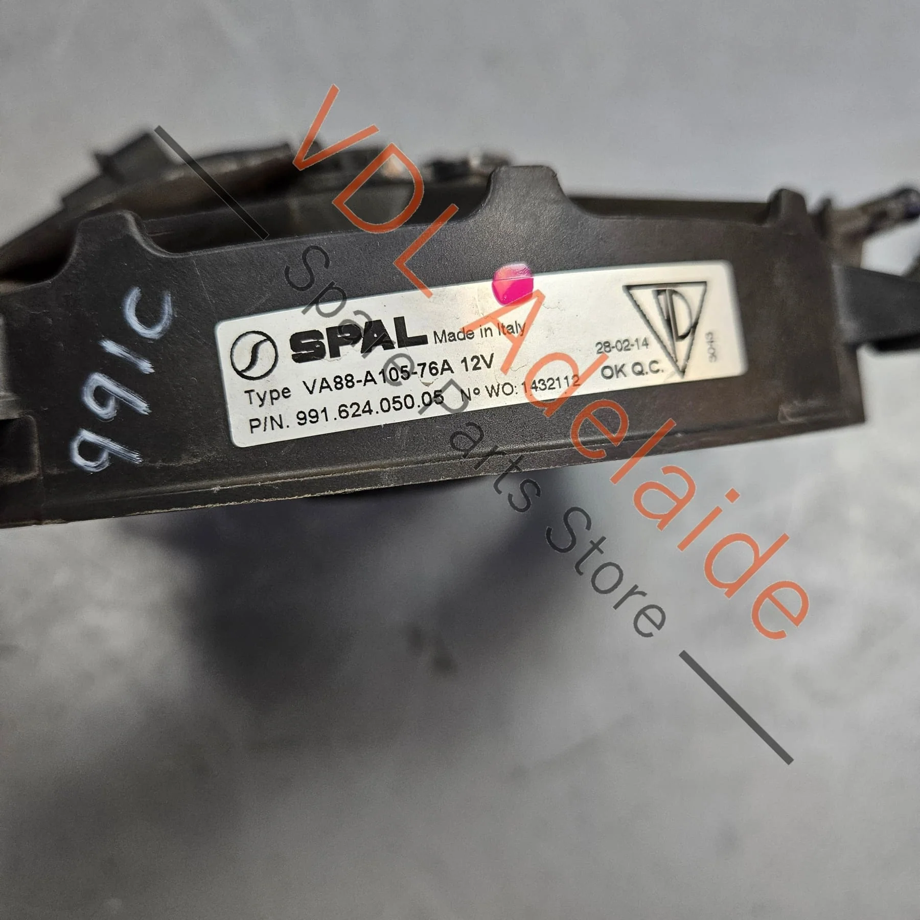 Porsche 911 SPAL Engine Cooling Fan 99162405006 99162405003 99162405005 - Image 5