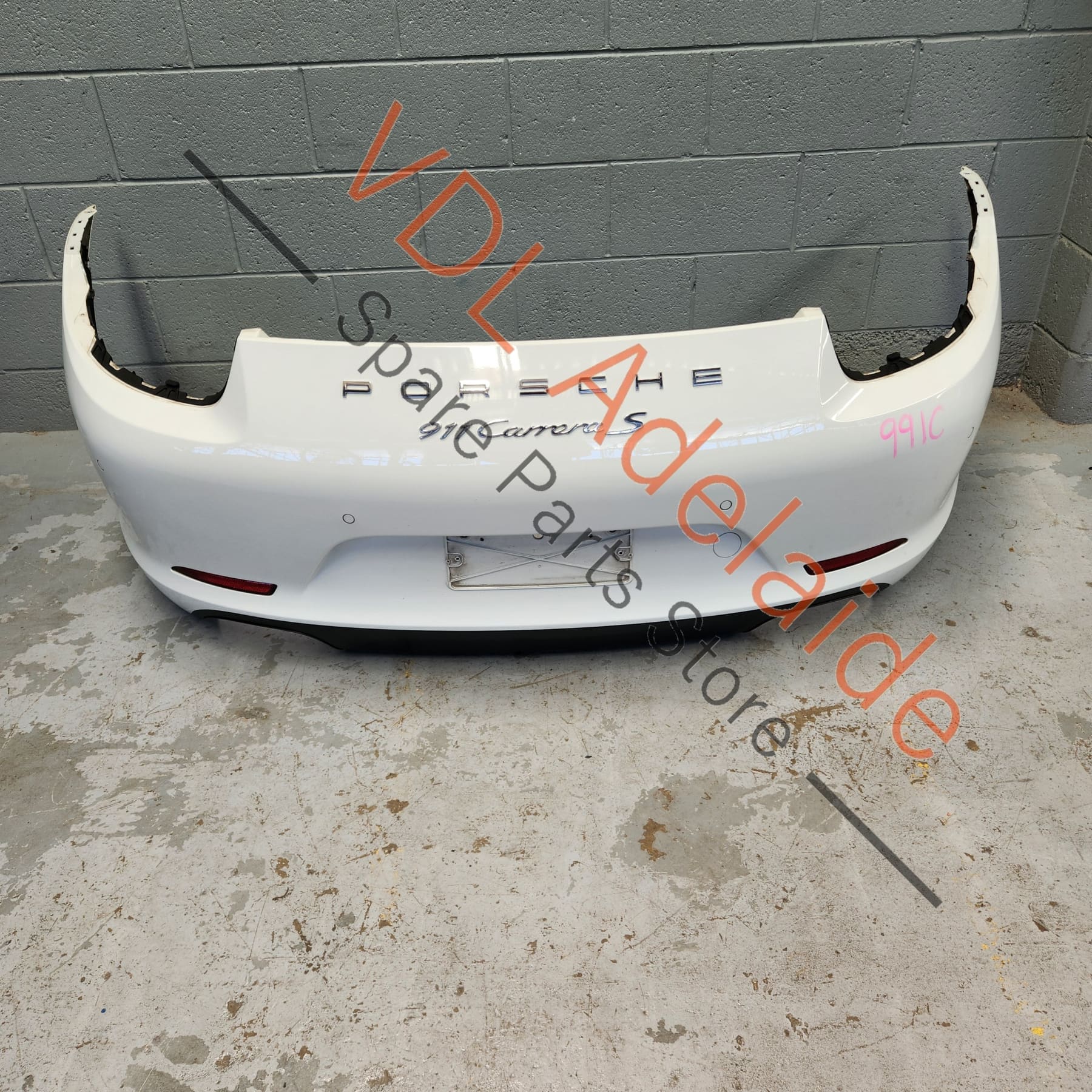 Porsche 911 991.1 Carrera S Rear Bumper Cover Assembly Kit 991505020A2 99150563100 99150563200