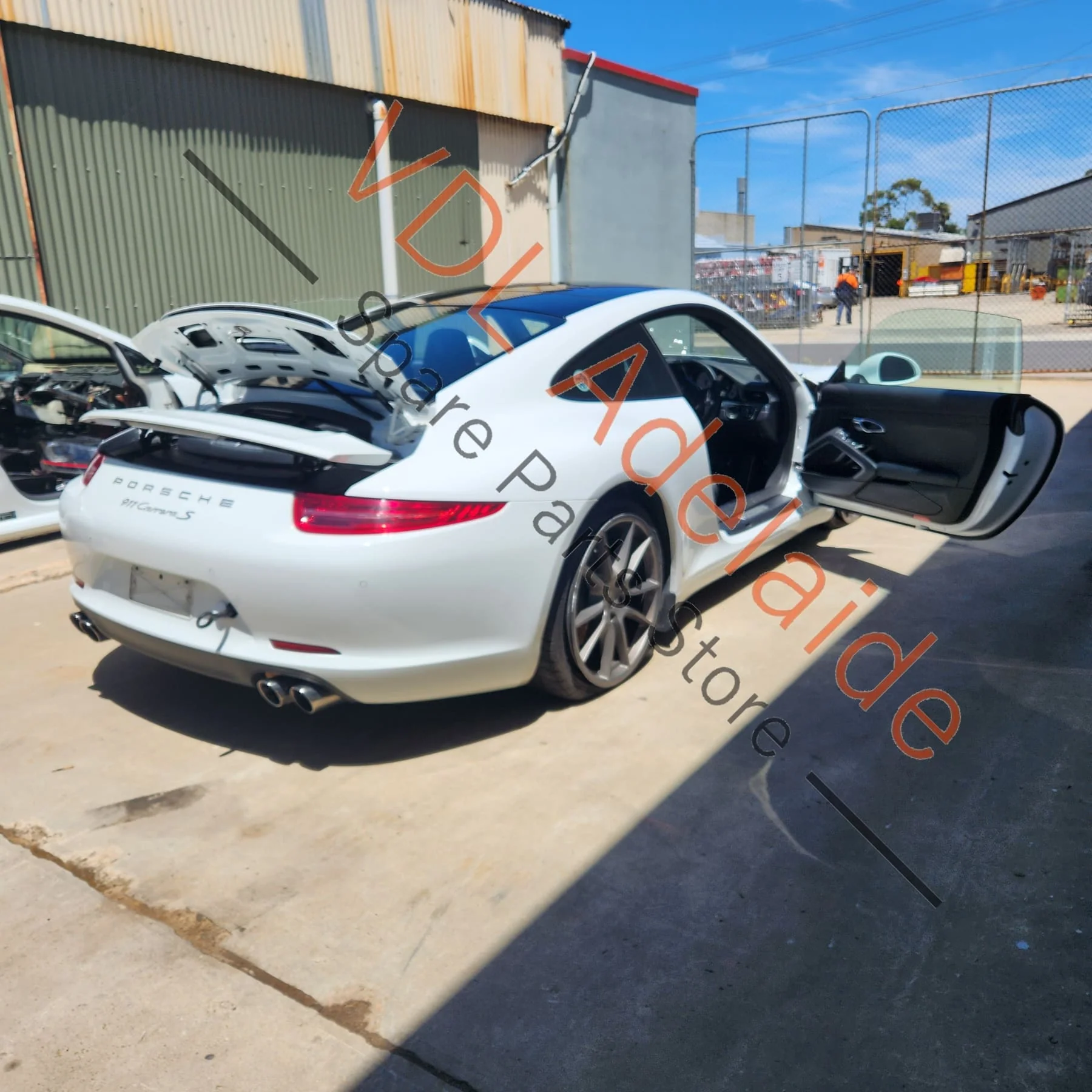 Porsche 911 991.1 Carrera S Rear Bumper Cover Assembly Kit 991505020A2 99150563100 99150563200 - Image 15