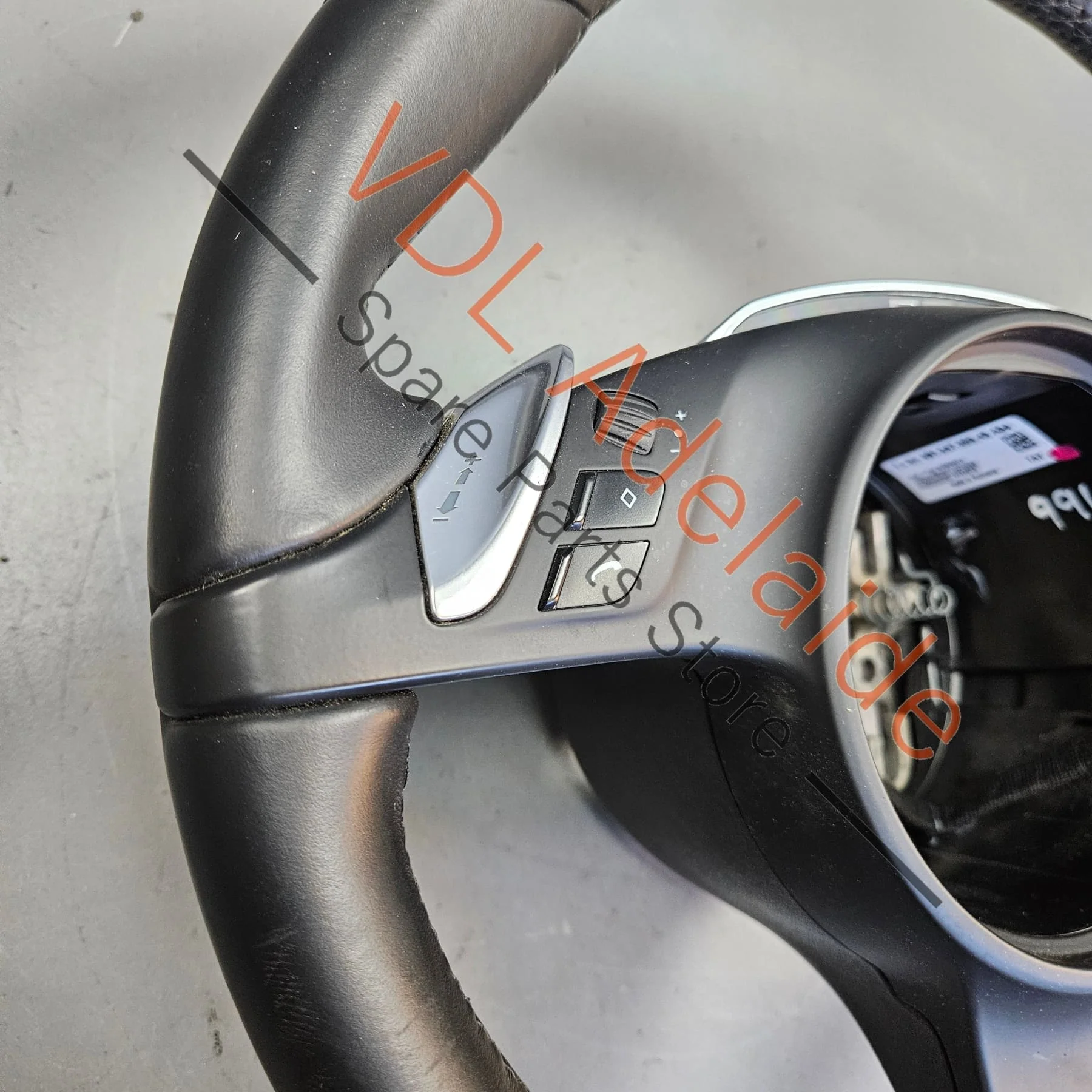 Porsche 911 991 Black Leather Multifunction Steering Wheel for PDK Auto 99134780373 - Image 4