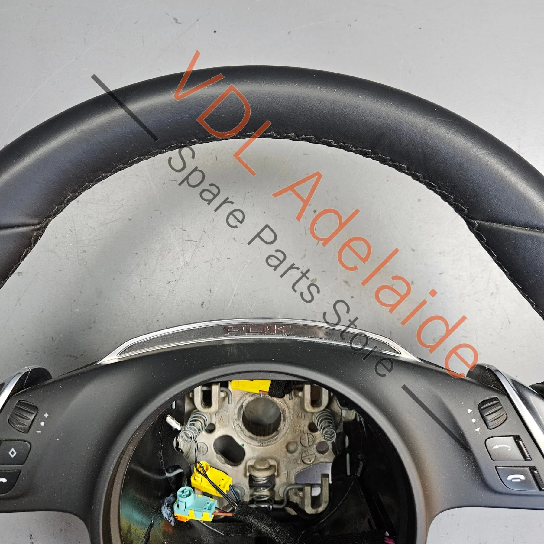 Porsche 911 991 Black Leather Multifunction Steering Wheel for PDK Auto 99134780373 - Image 6
