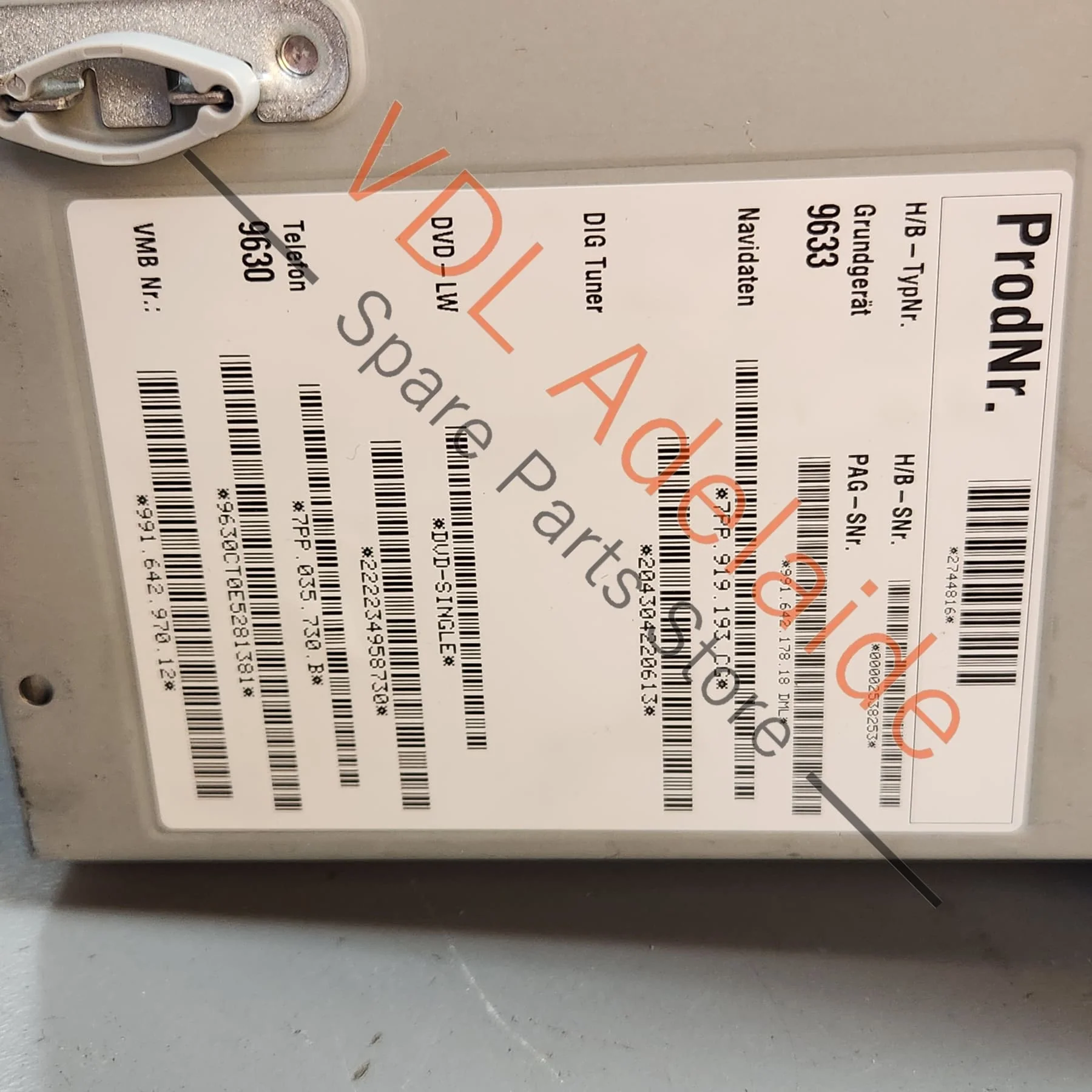 Porsche 911 991 Radio Unit PCM 3.1 991642970MX DML  991642970RX DML - Image 6