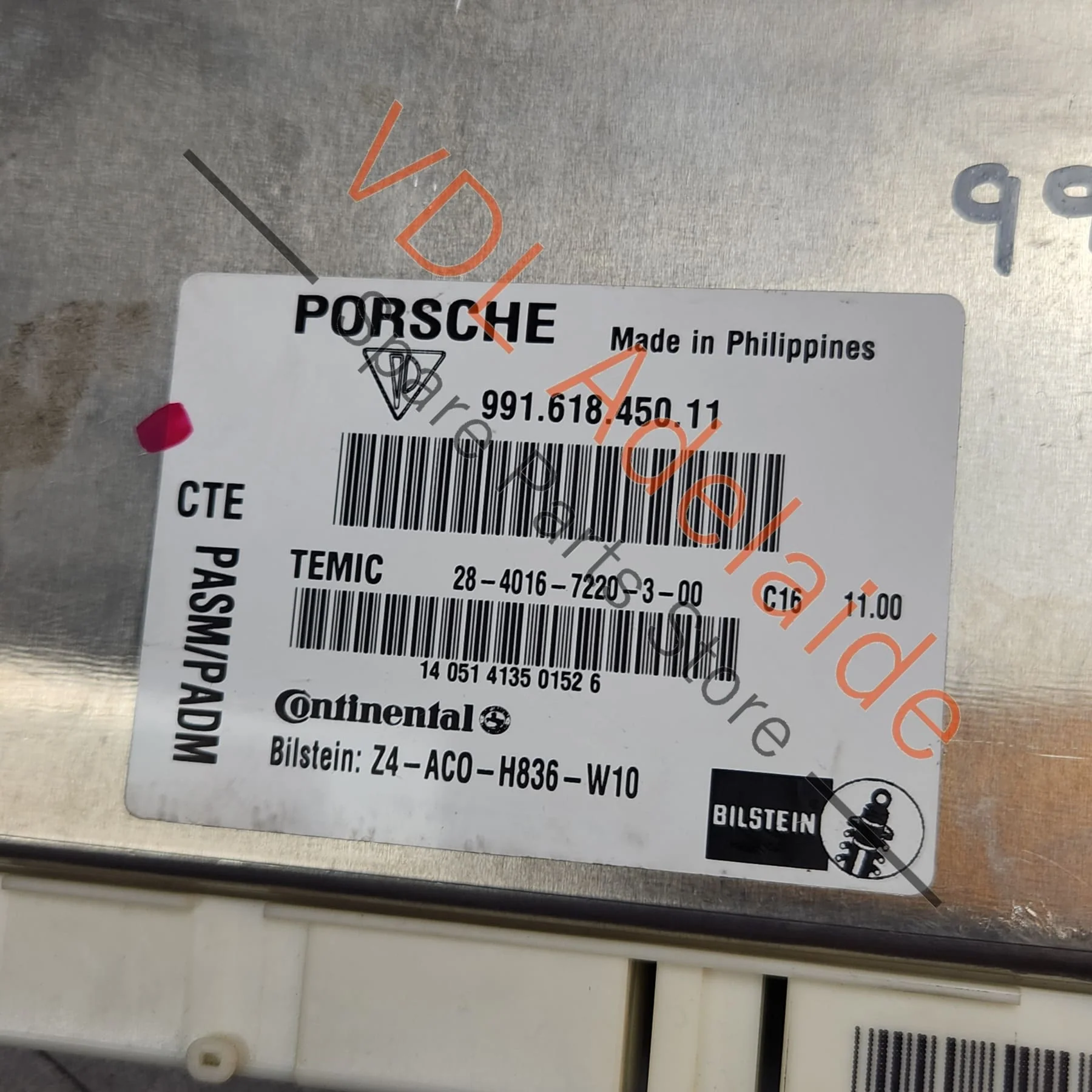 Porsche 911 991 ADS Suspension Control Module 99161845014 99161845011 99161845008 - Image 2