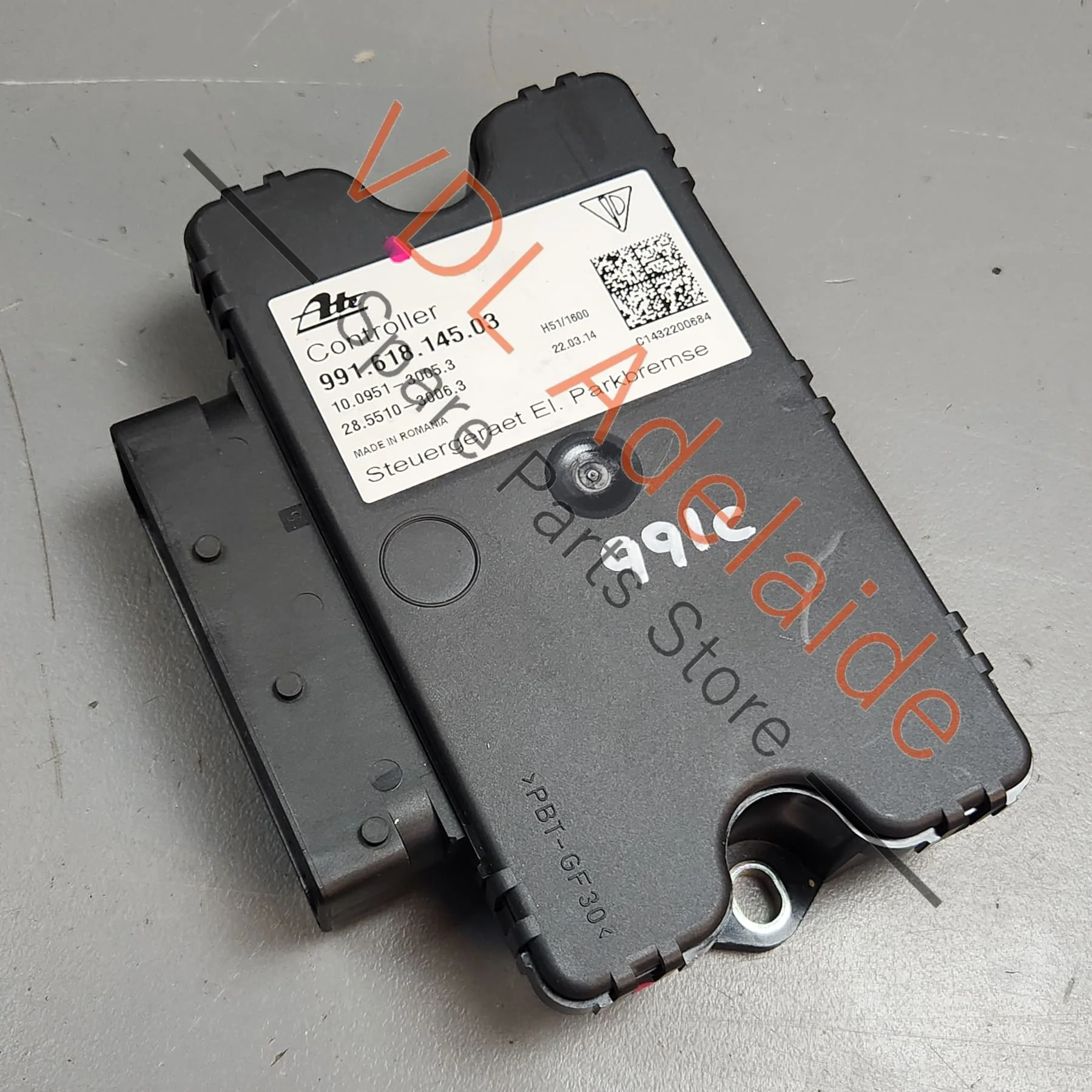 Porsche 911 991 Electric Park Brake Control Unit 99161814503 99161814505