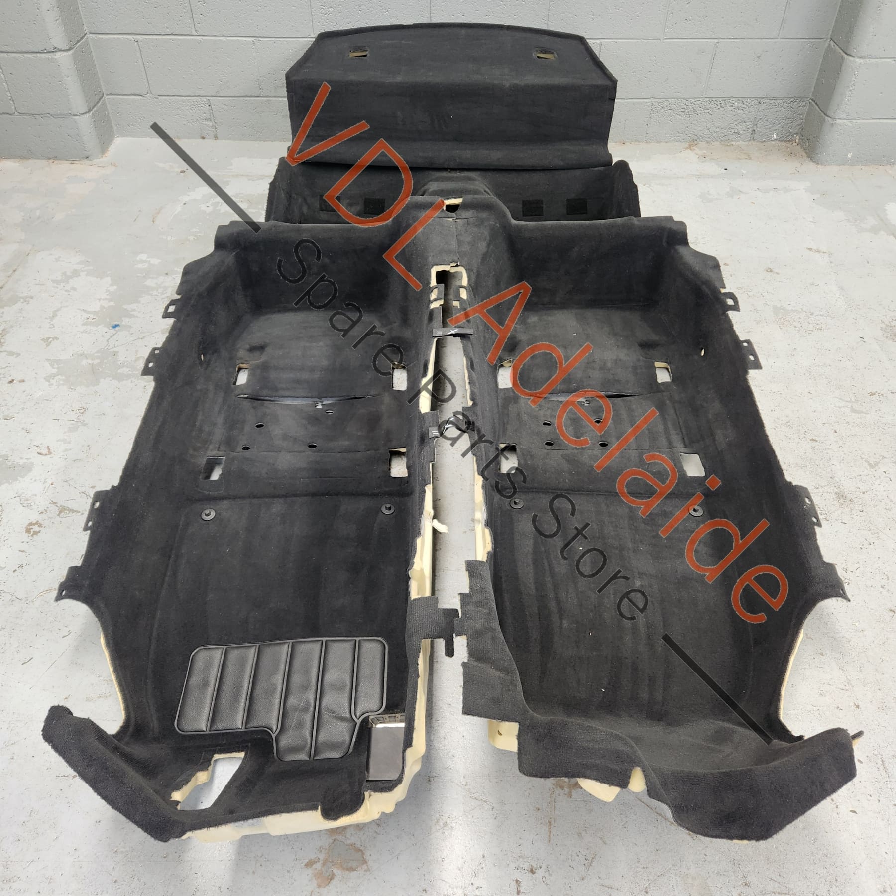 Porsche 911 991 Complete set of Black Carpet front & rear & parcel shelf 99155101107 GDE