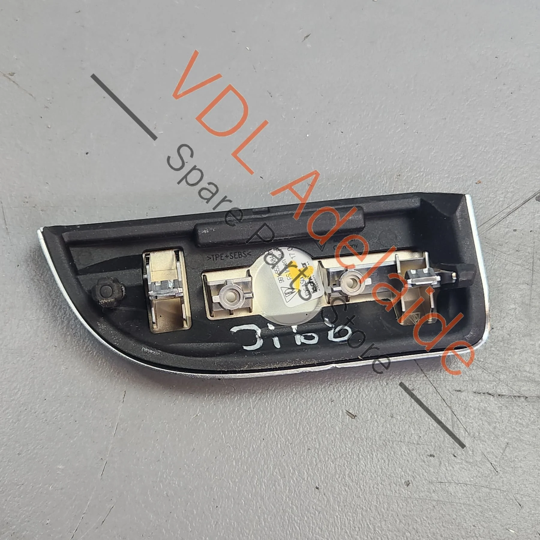 Porsche 911 991 Trim for Dashboard Galvano Silver Chrome 99155238202 V08 - Image 3
