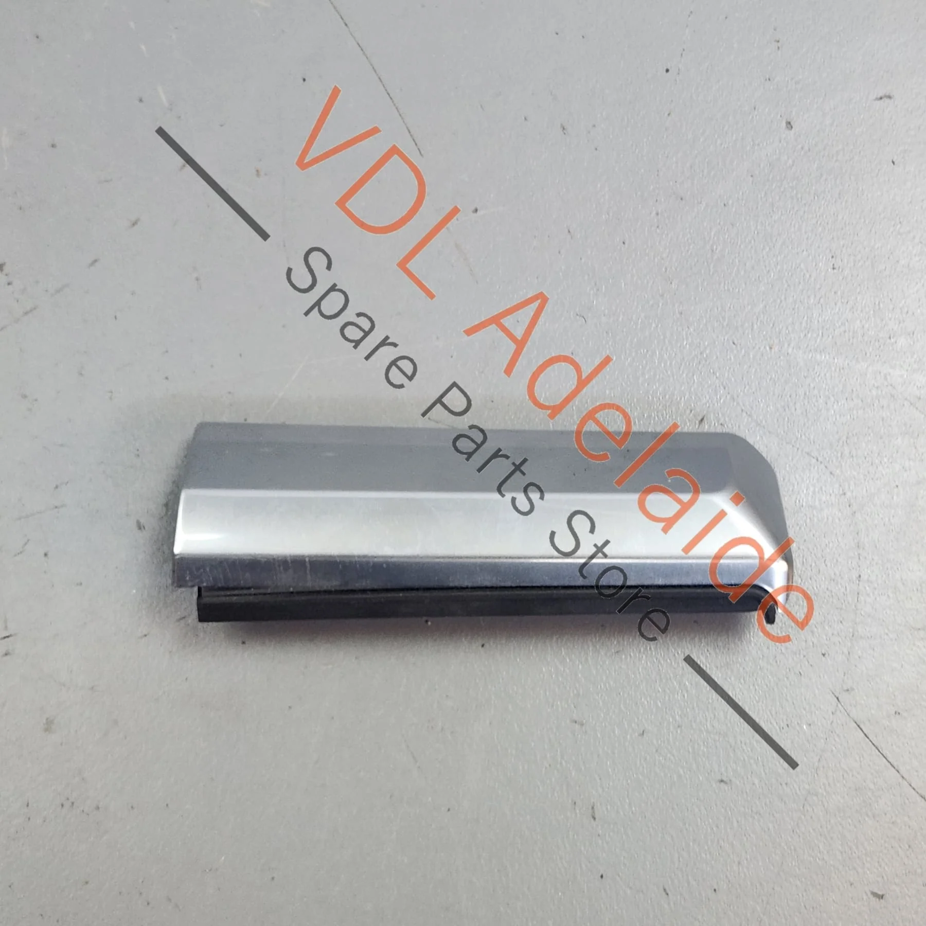 Porsche 911 991 Trim for Passenger side Dashboard Galvano Silver Chrome 99155238703 V08 - Image 3