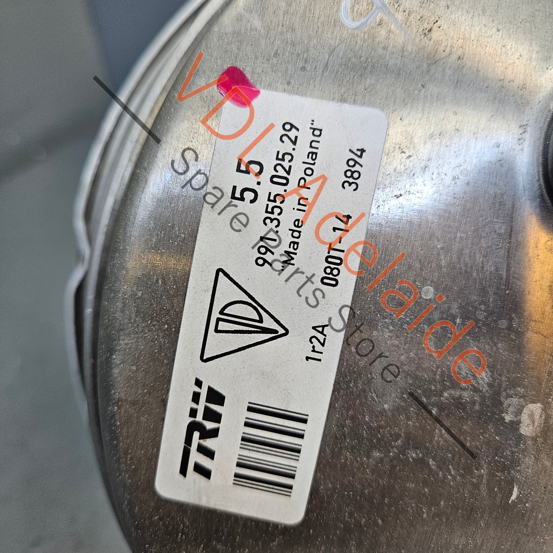 Porsche 911 991 Brake Vacuum Booster 99135512534 - Image 4