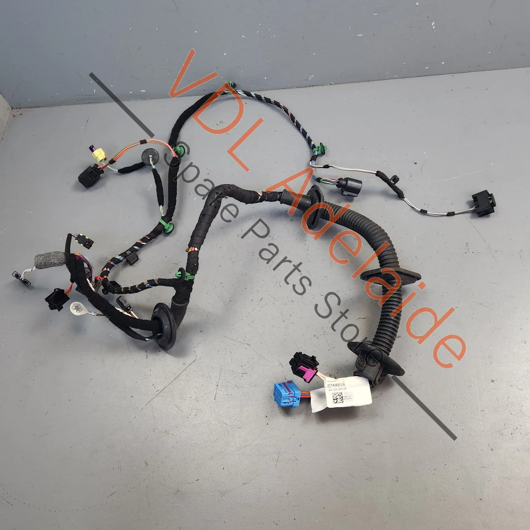 Porsche 911 991 LHS Left Door Wiring Harness 99161261356 99161260556