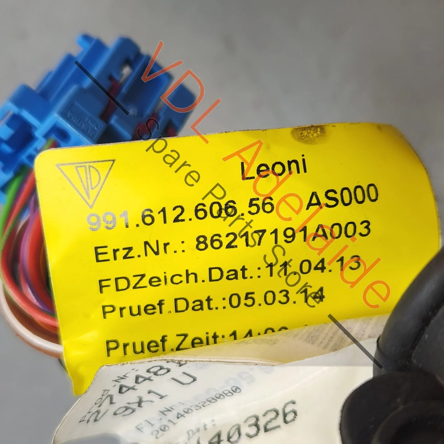 Porsche 911 991 RHS Right Door Wiring Harness 99161261456 99161260656 - Image 3