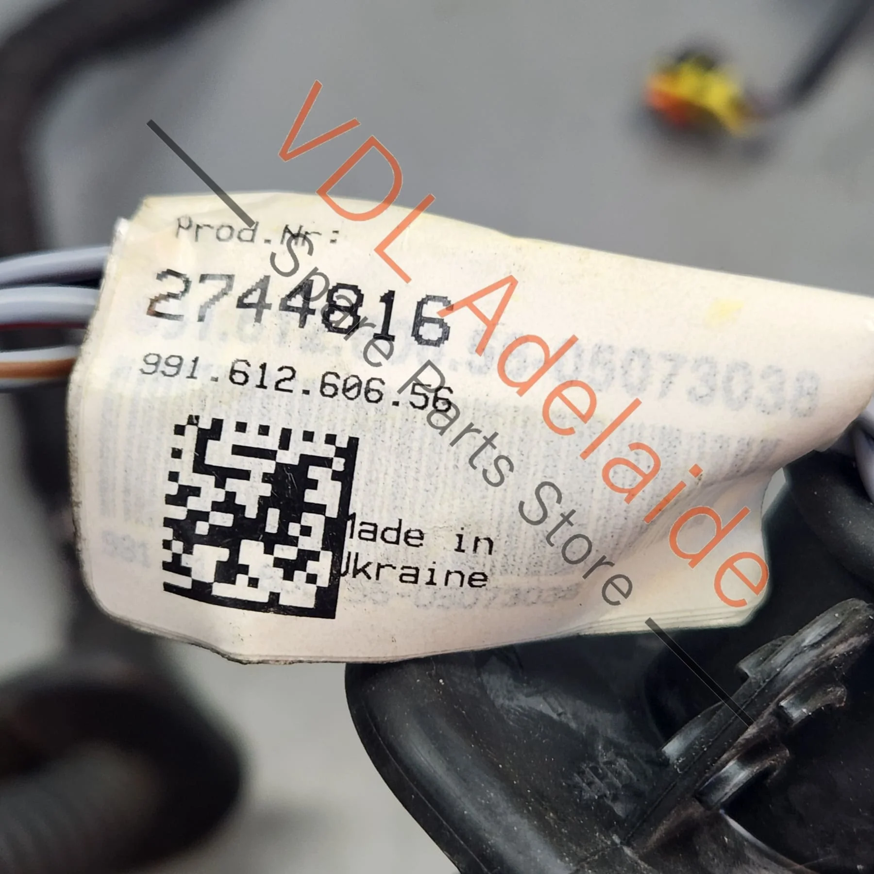 Porsche 911 991 RHS Right Door Wiring Harness 99161261456 99161260656 - Image 4