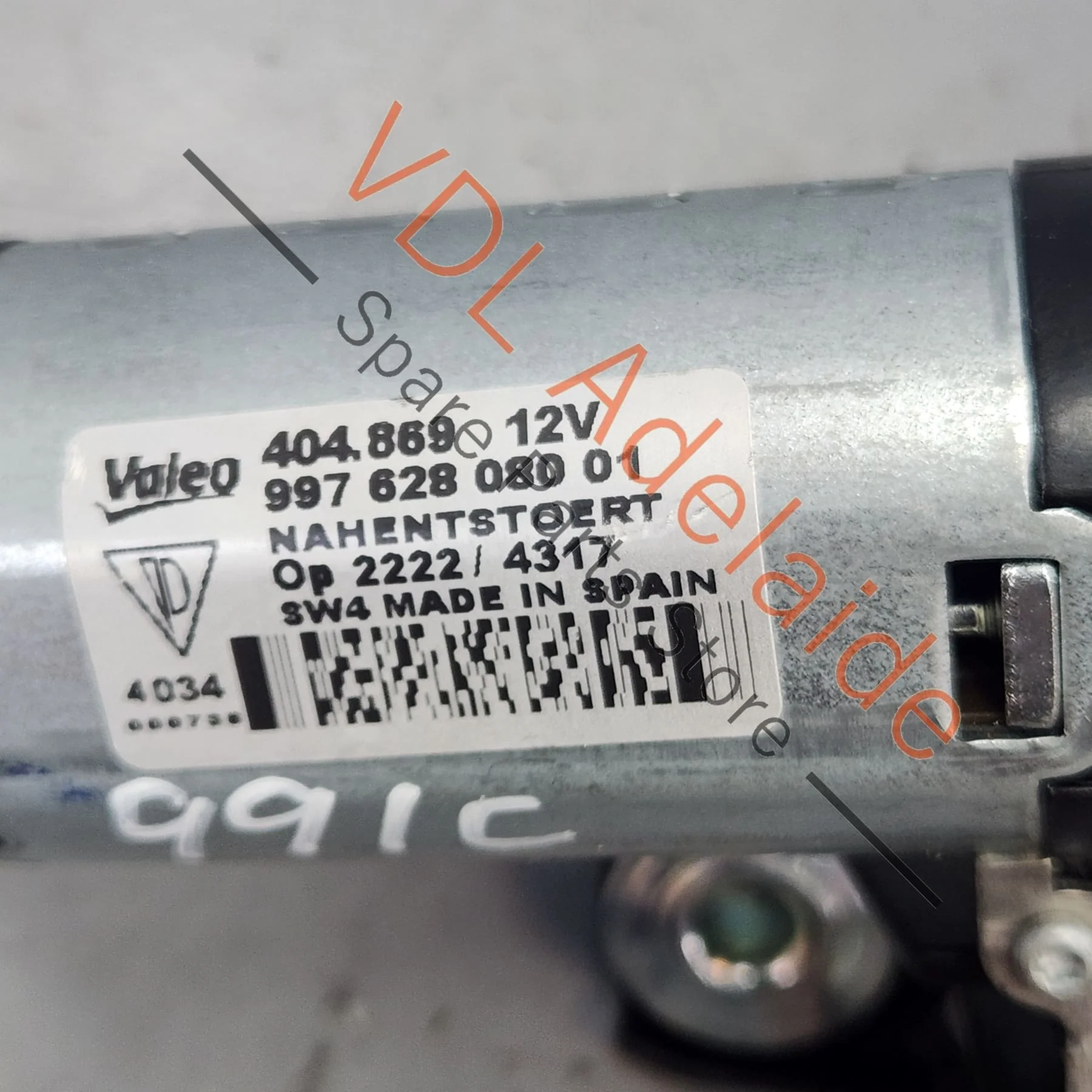 Porsche 911 991 997 Rear Window Wiper Motor 99762808001 - Image 3