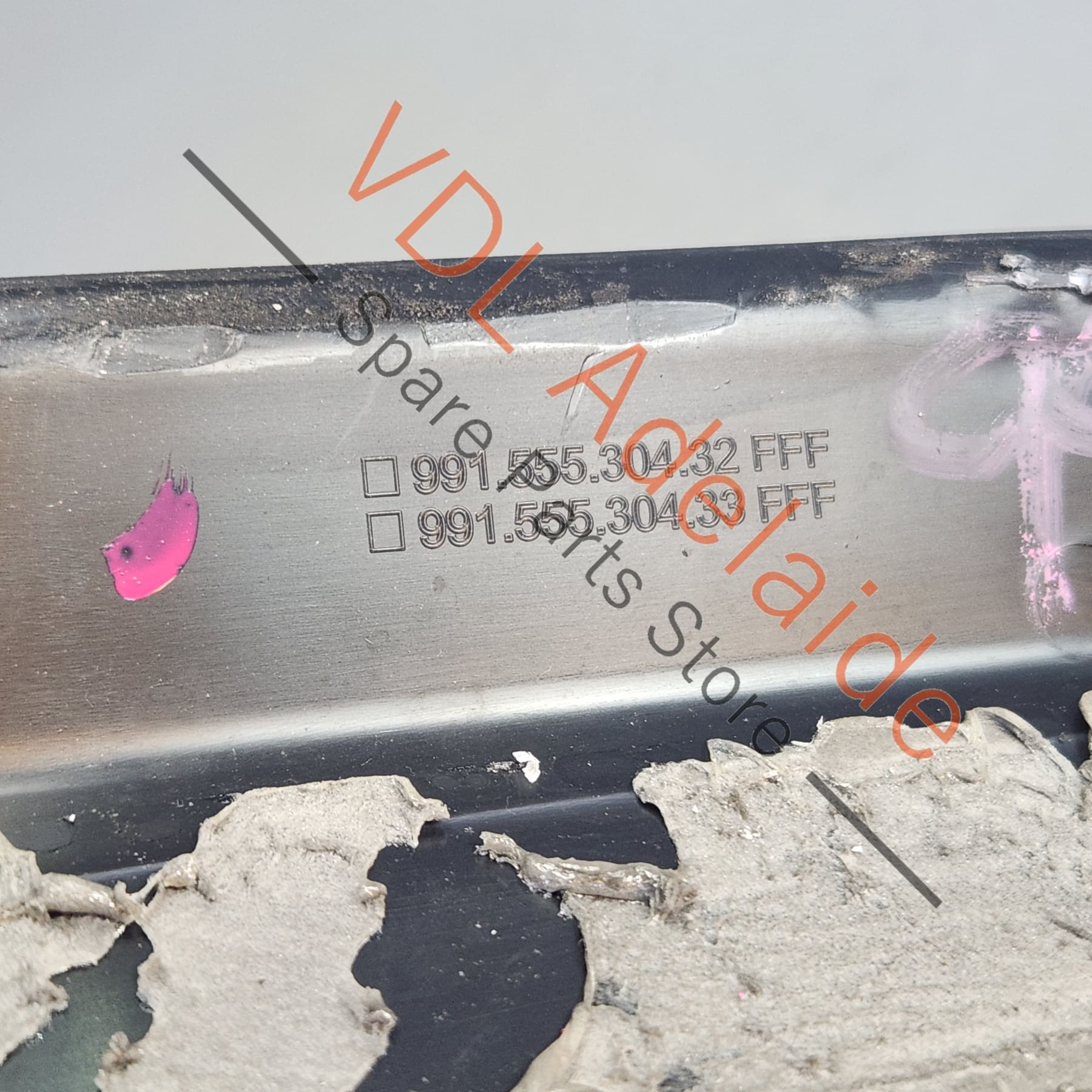 Porsche 911 Carrera S Door Entry Sill Trim Strip RHS 99155530421 1E0 - Image 10