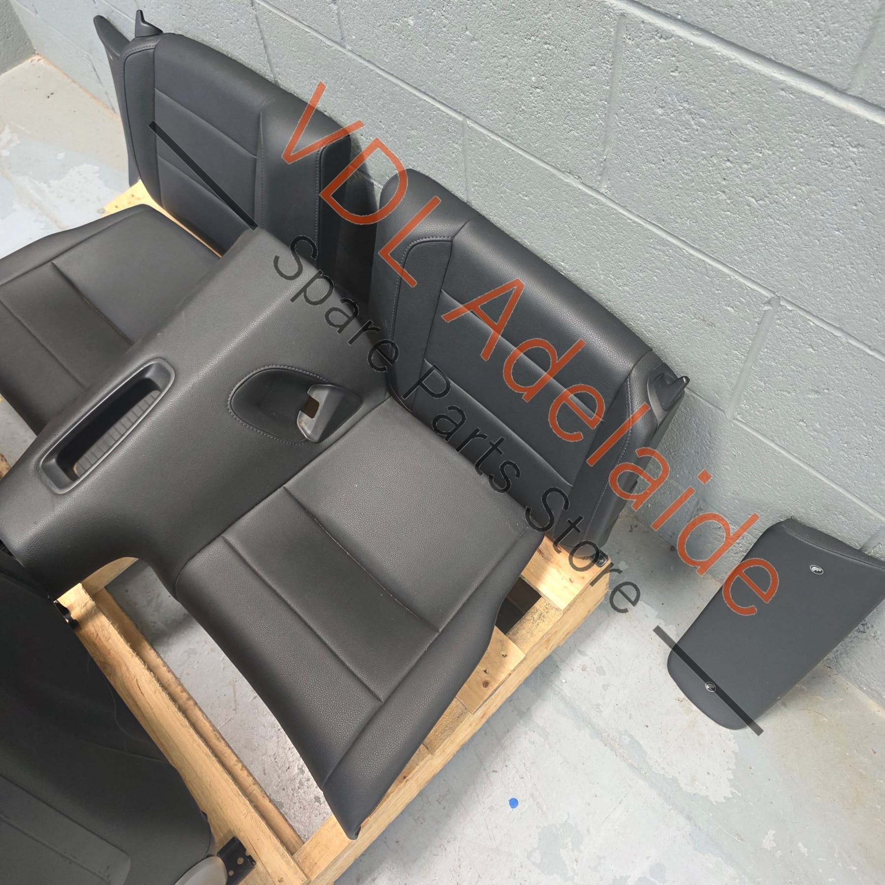 Porsche 911 991.1 Black Leather Seat Set 14 Way Adjust Electric Heated - Image 8