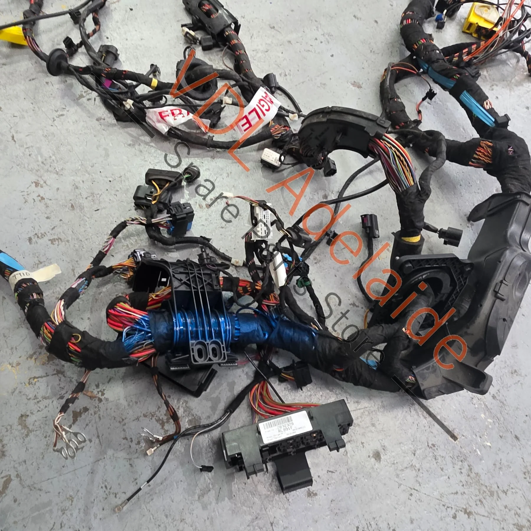 Porsche 991.1 Carrera S 2012 Complete Body Wiring Harness 99161290100 - Image 4