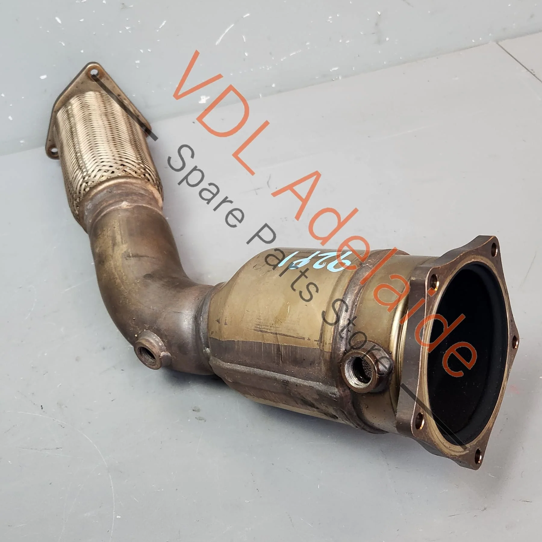 Porsche Cayenne 9PA 955 957 Left Exhaust Pre Cat Catalytic Converter - Image 5